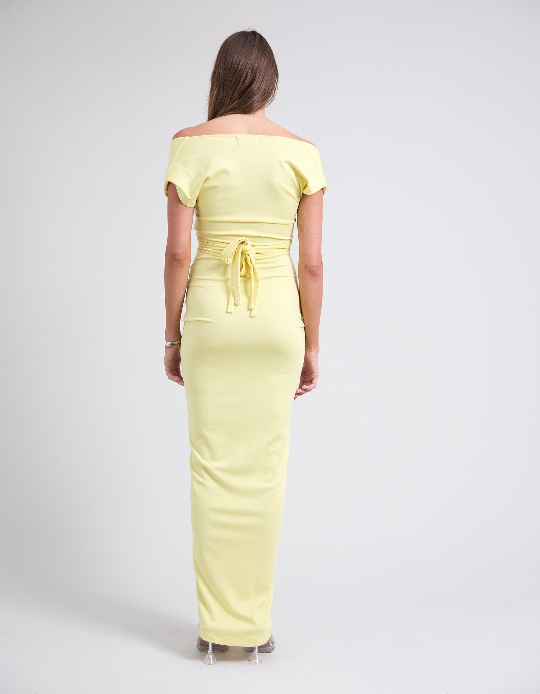 PFEIFFER x GIRLS WITH GEMS EXCLUSIVE | RAMOS DRESS | LEMON