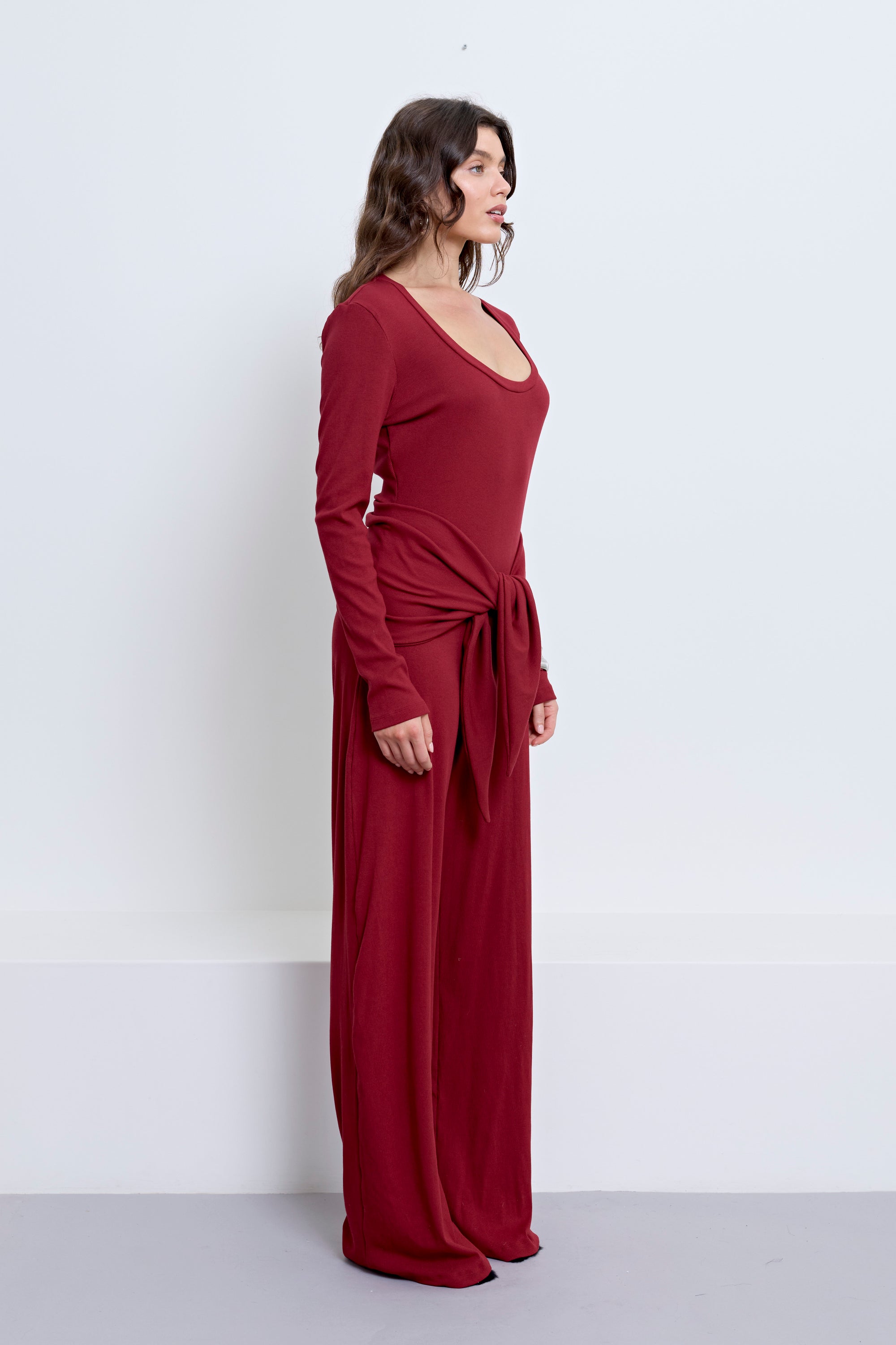 BISCAYNE JUMPSUIT | SANGRIA