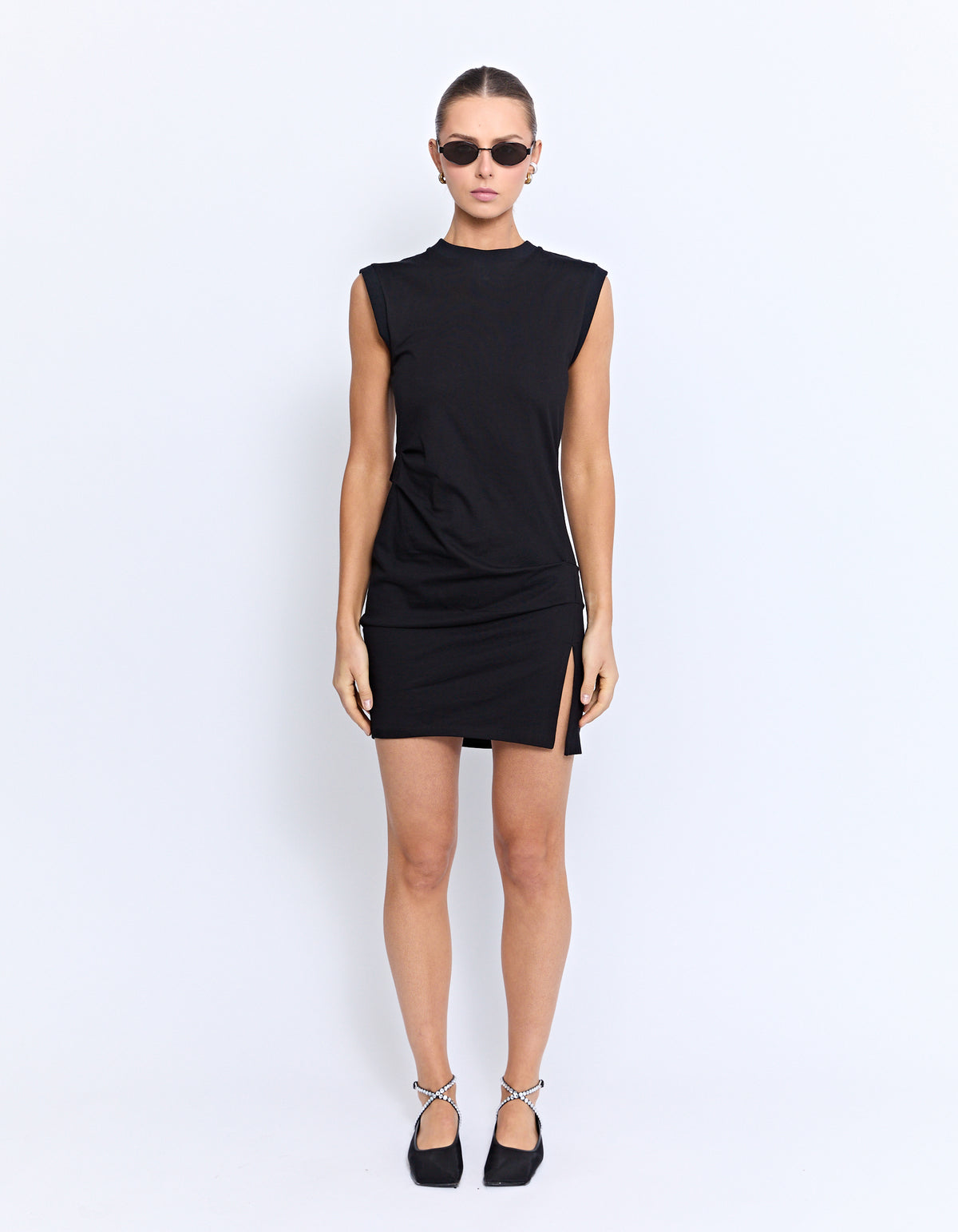 CLIO ORGANIC COTTON DRESS | BLACK