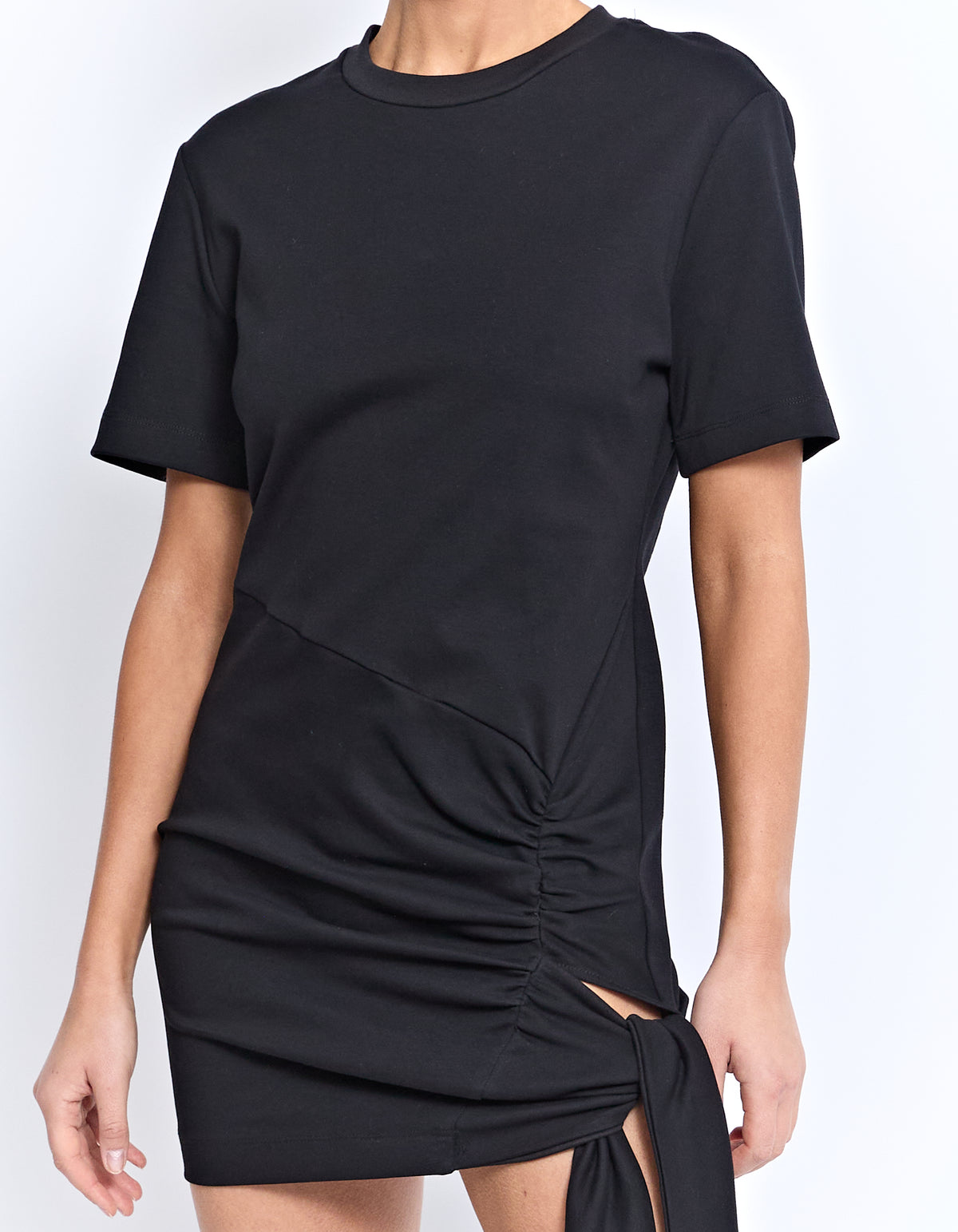 BASSETTE MINI DRESS | BLACK