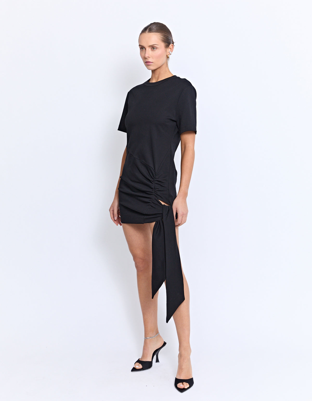 BASSETTE MINI DRESS | BLACK