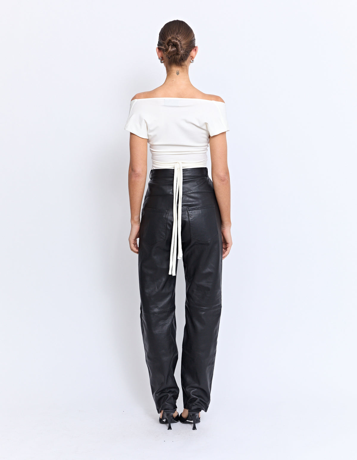 PIAF LEATHER PANT | BLACK