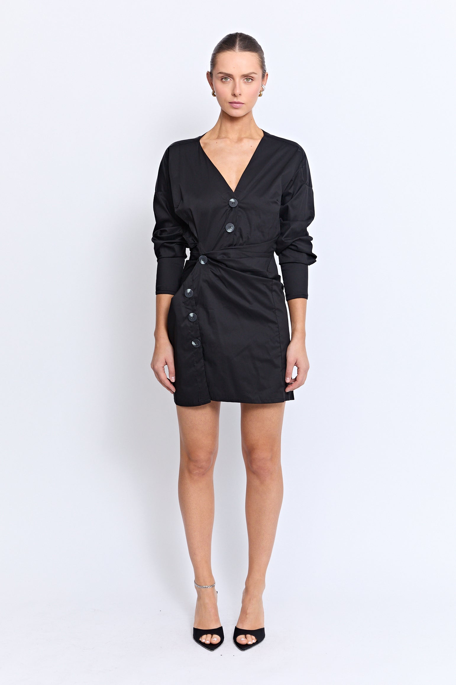 LAUTREC TWIST DRESS| BLACK