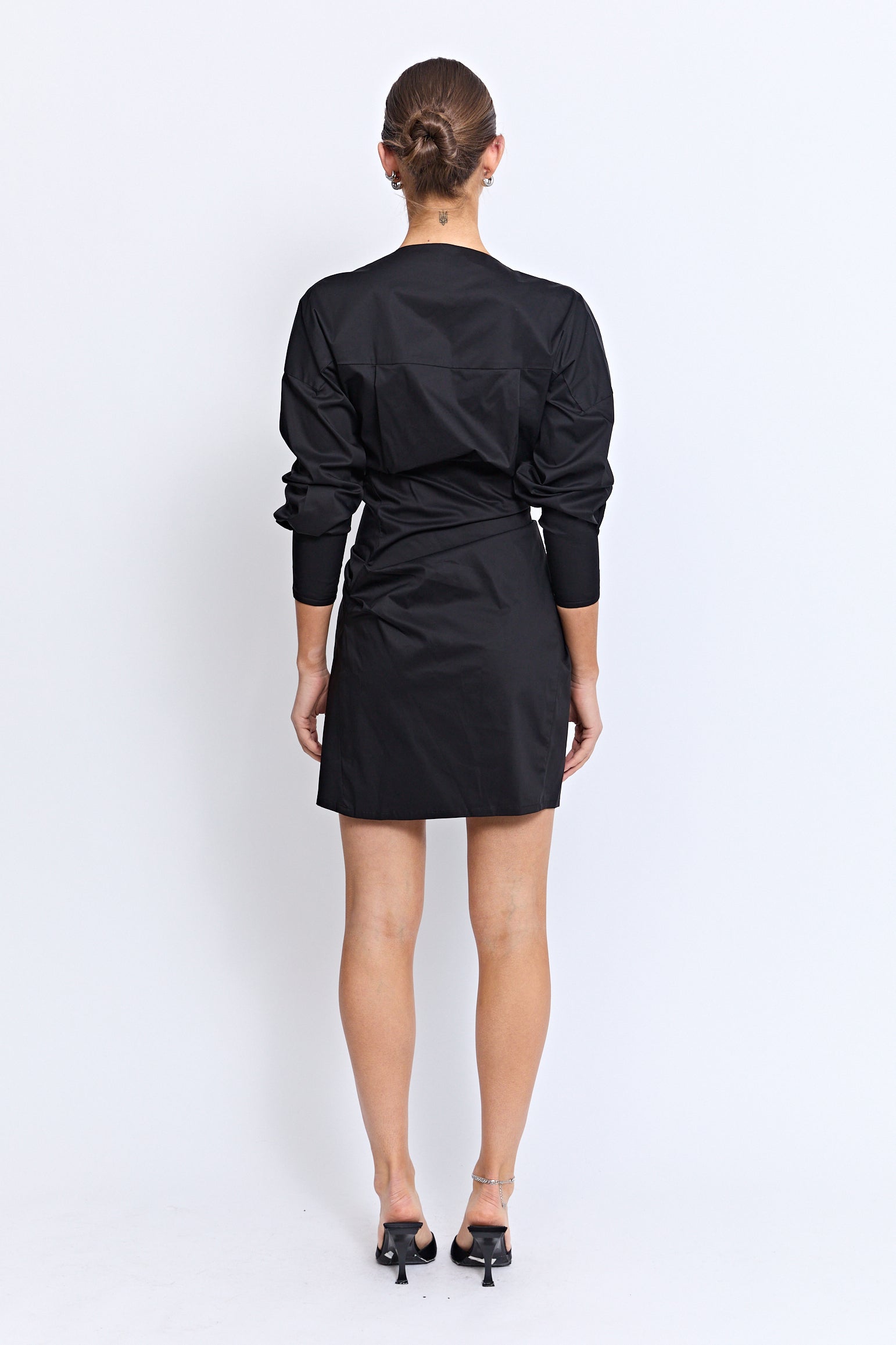 LAUTREC TWIST DRESS| BLACK