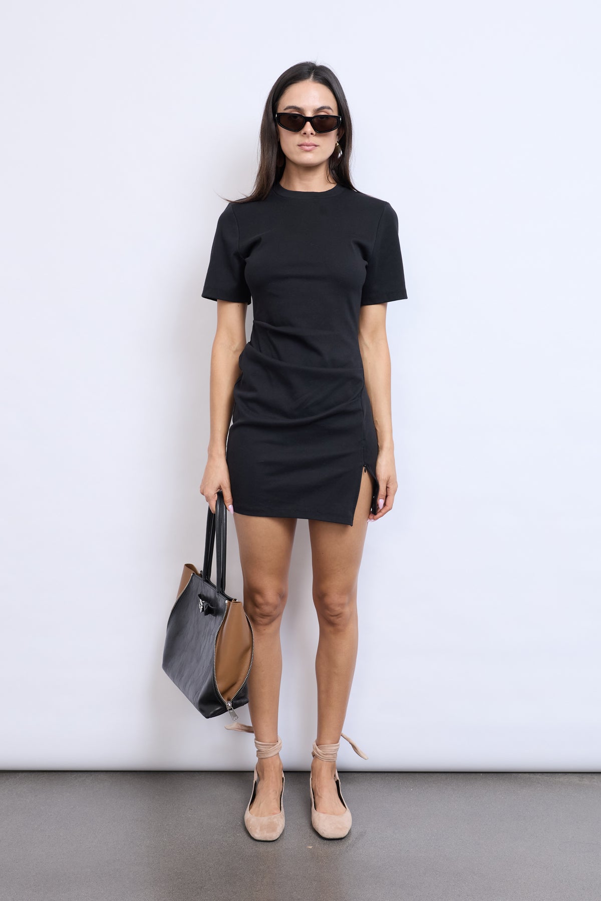 MINI PORTIA DRESS | BLACK