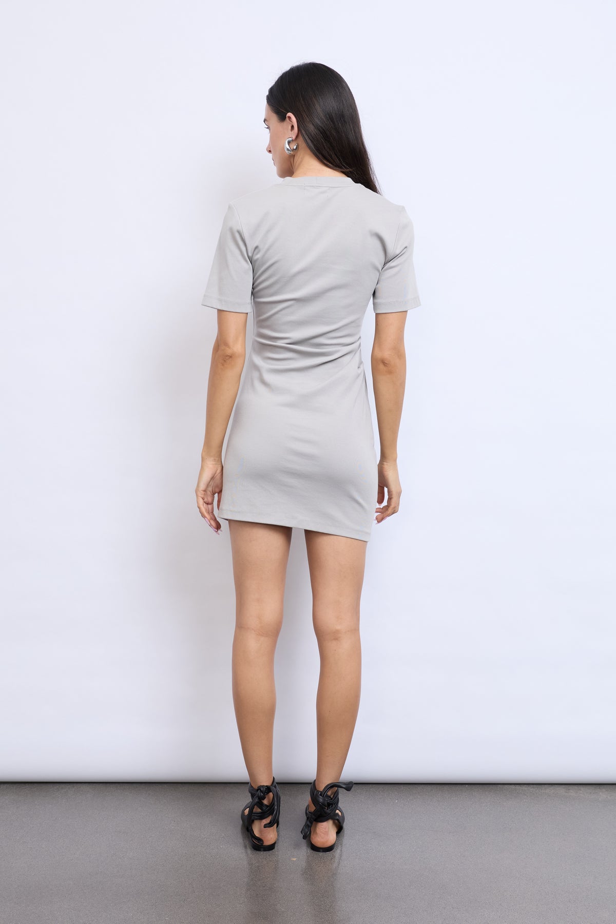MINI PORTIA DRESS | GREY