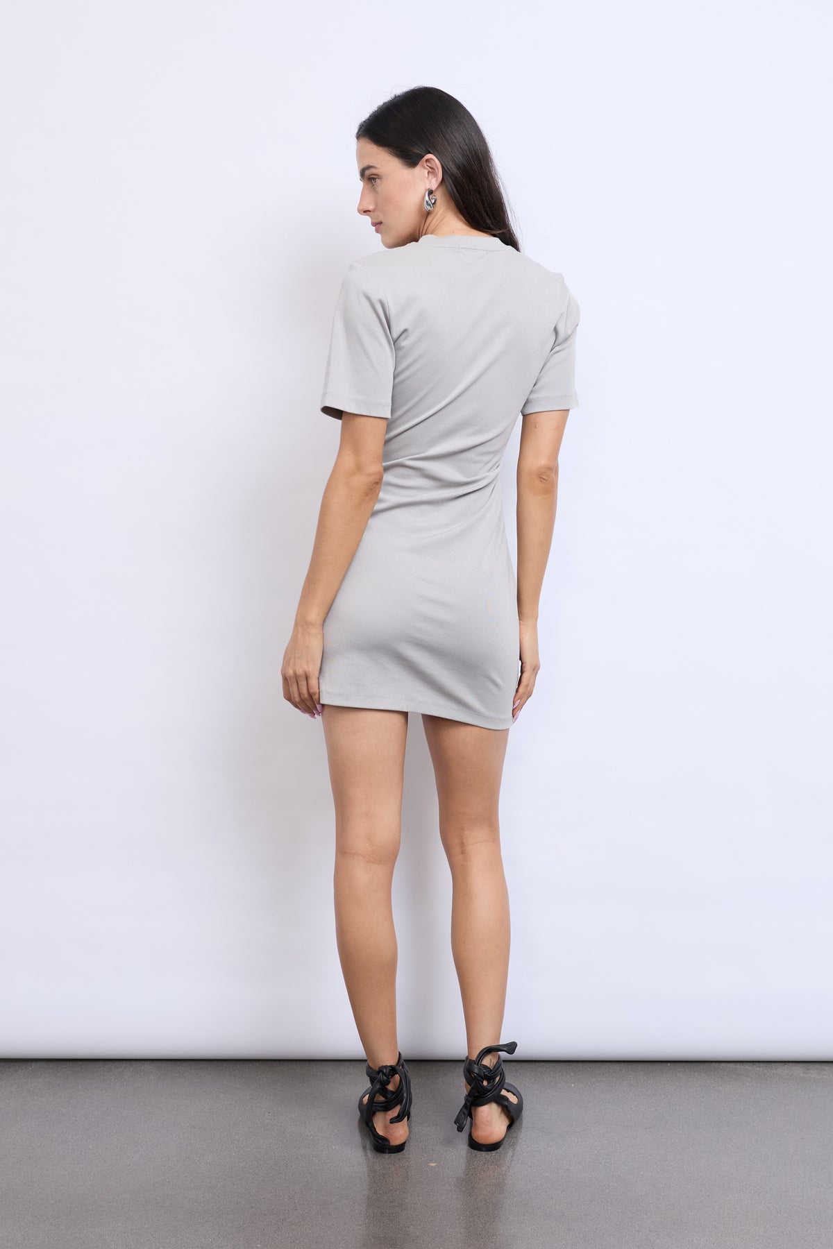 MINI PORTIA DRESS | GREY