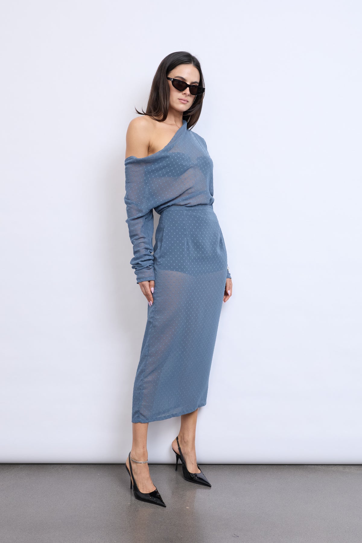 JAMAL SKIRT &amp; SHORT | DENIM BLUE