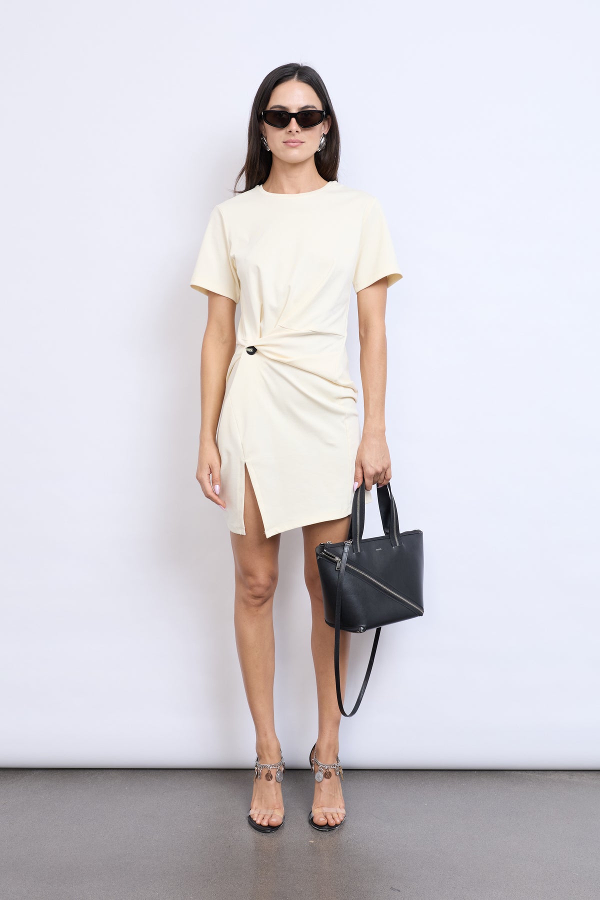 LUCCA TWIST DRESS | BUTTER