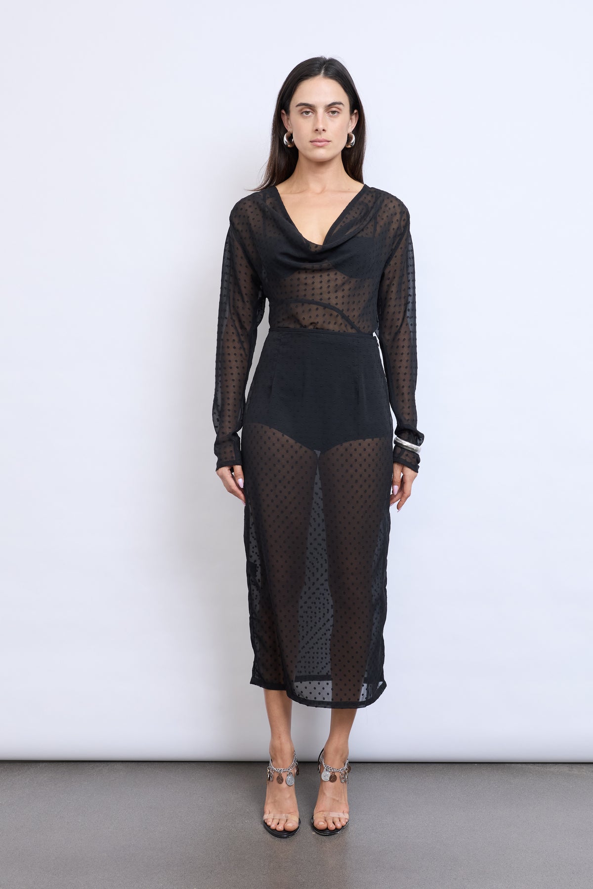 JAMAL REVERSIBLE TOP | BLACK