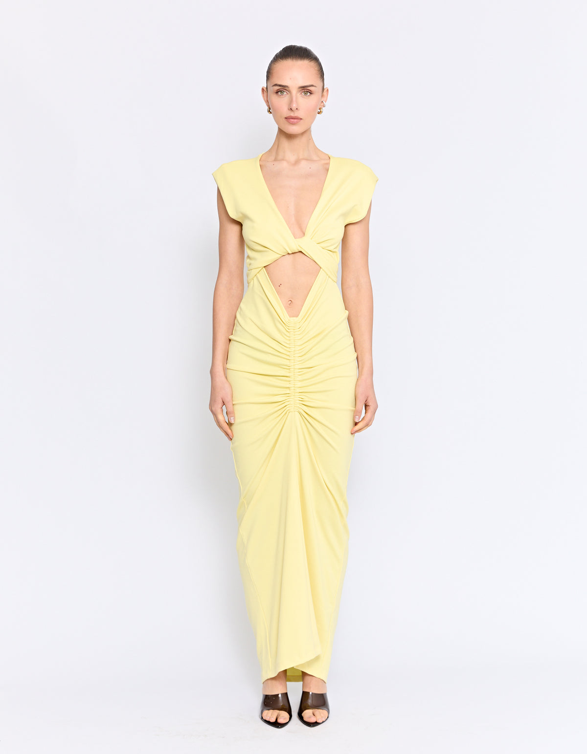 PFEIFFER x GIRLS WITH GEMS EXCLUSIVE | RAMOS DRESS | LEMON