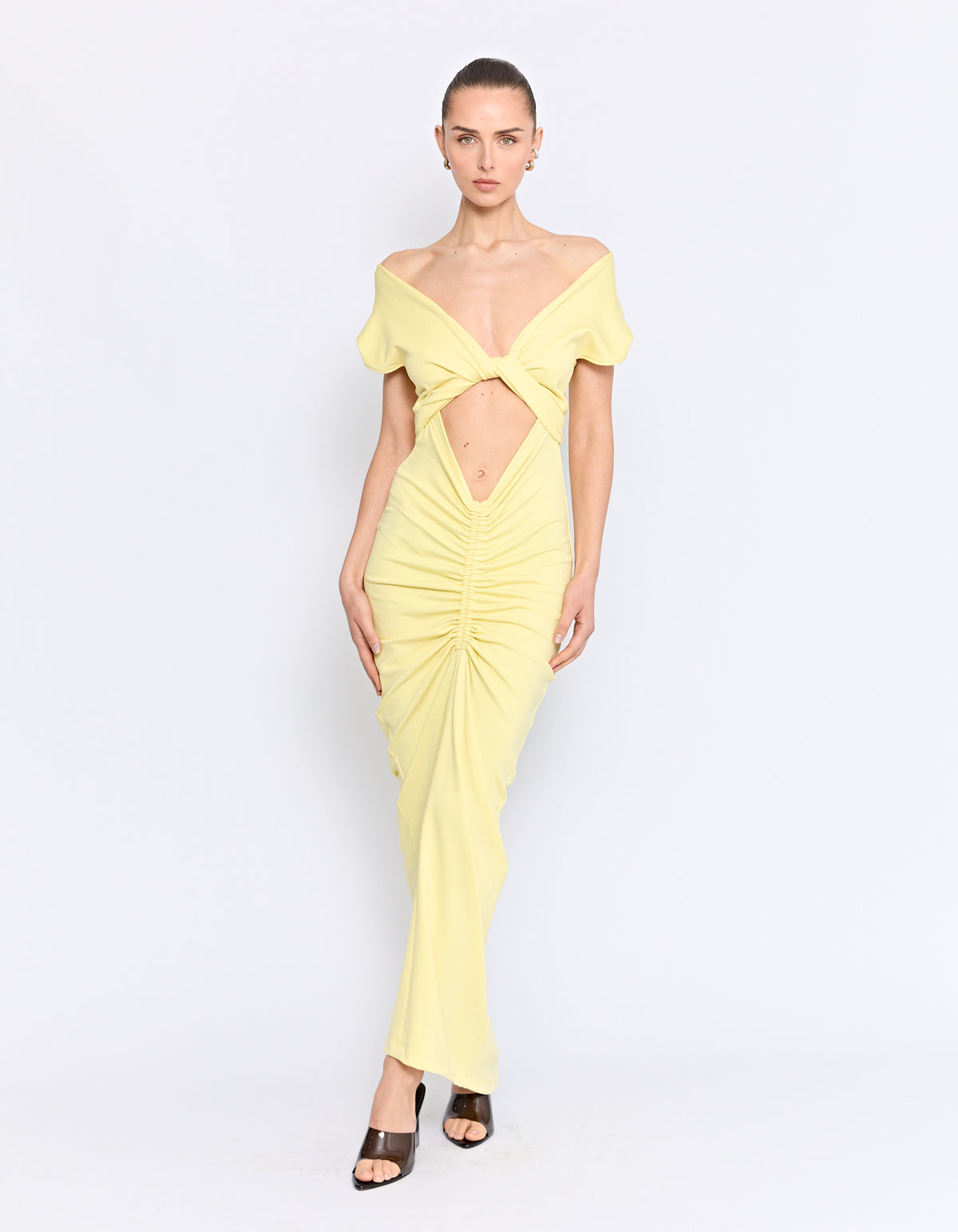 PFEIFFER x GIRLS WITH GEMS EXCLUSIVE | RAMOS DRESS | LEMON