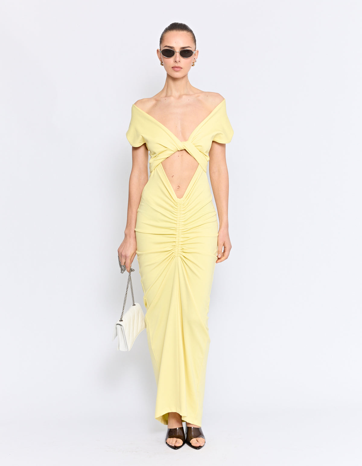 PFEIFFER x GIRLS WITH GEMS EXCLUSIVE | RAMOS DRESS | LEMON