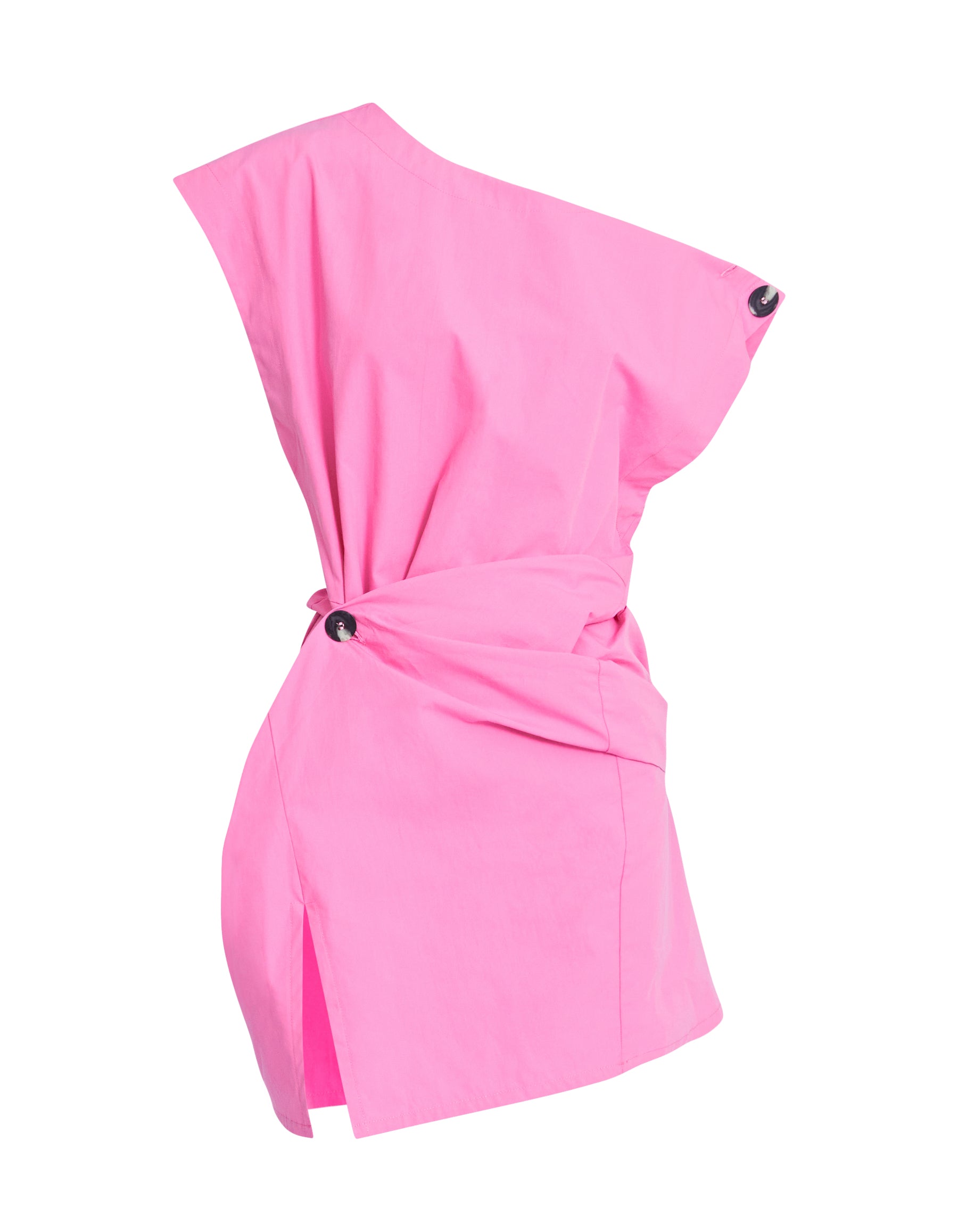 GRENADA MINI TWIST DRESS | PINK