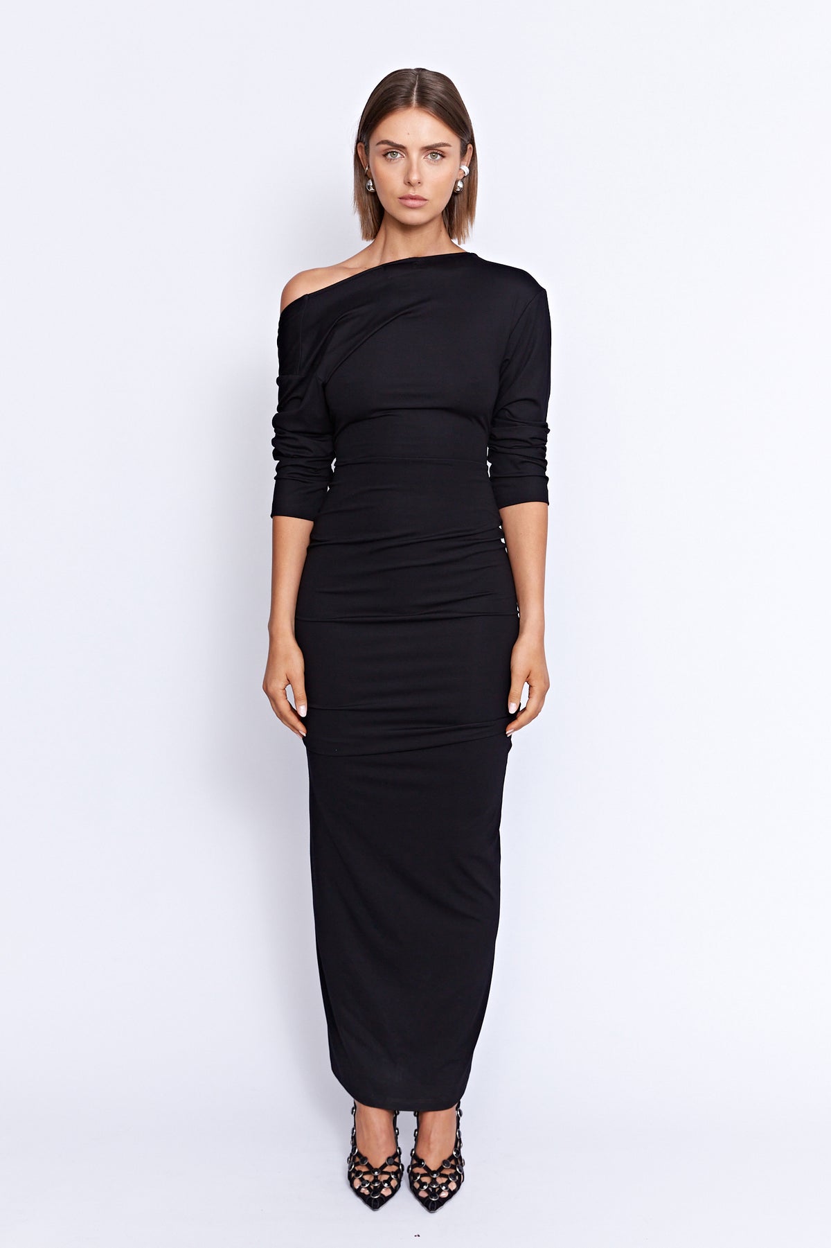 FONTAINE DRESS | BLACK