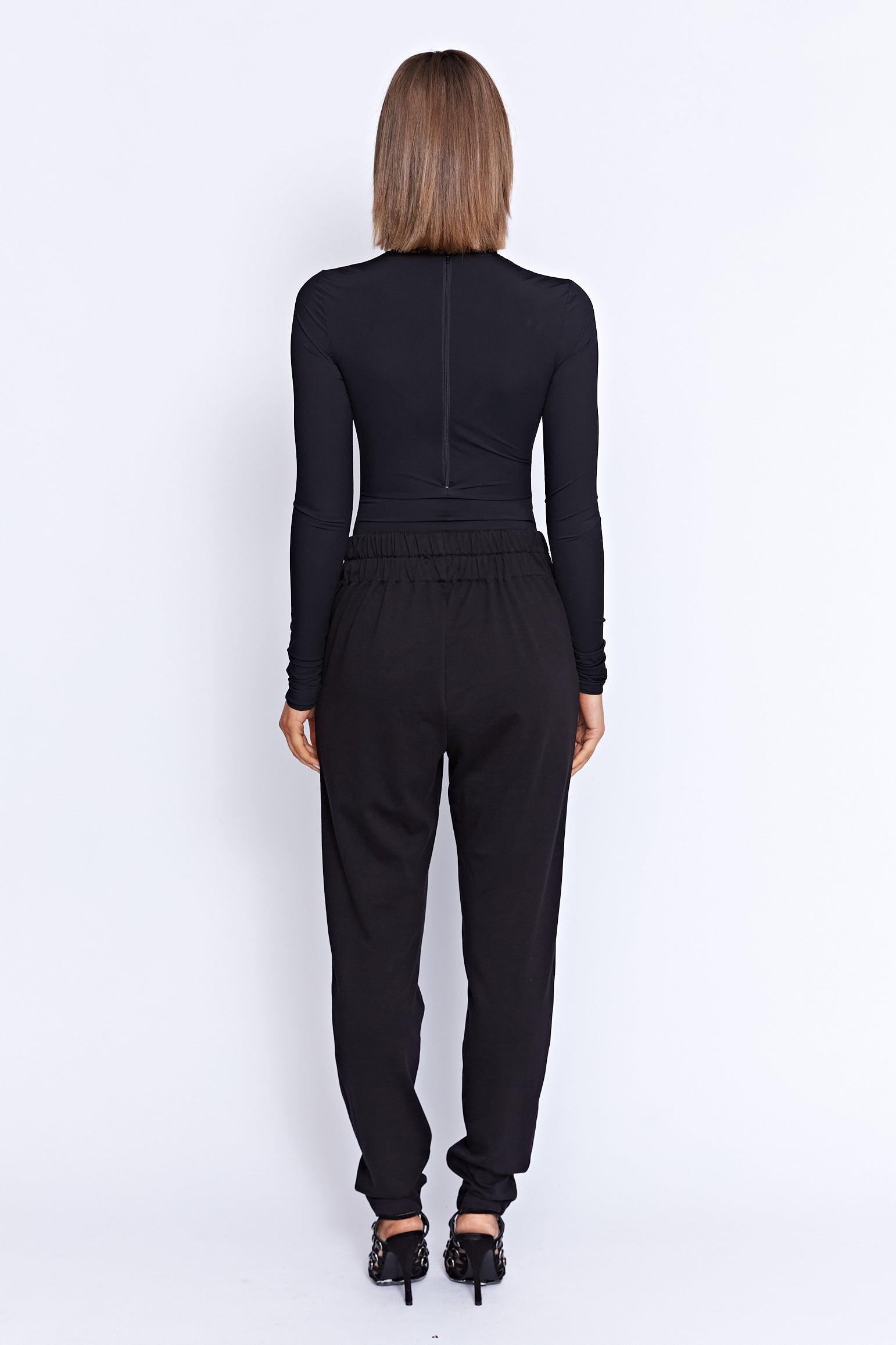 BASSETTE JERSEY PANT | BLACK