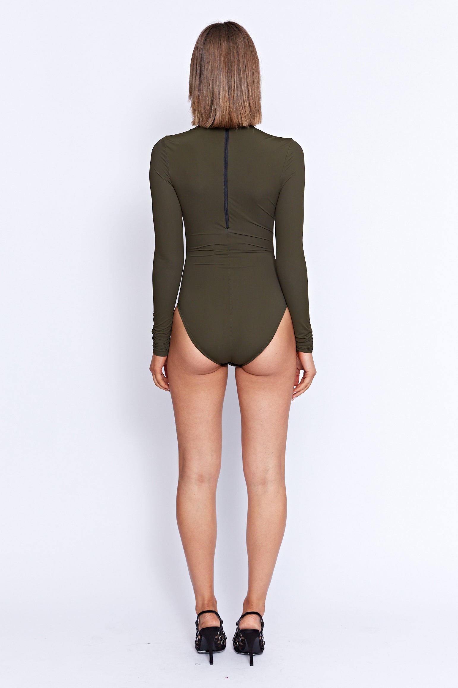 PARADIS BODYSUIT | OLIVE