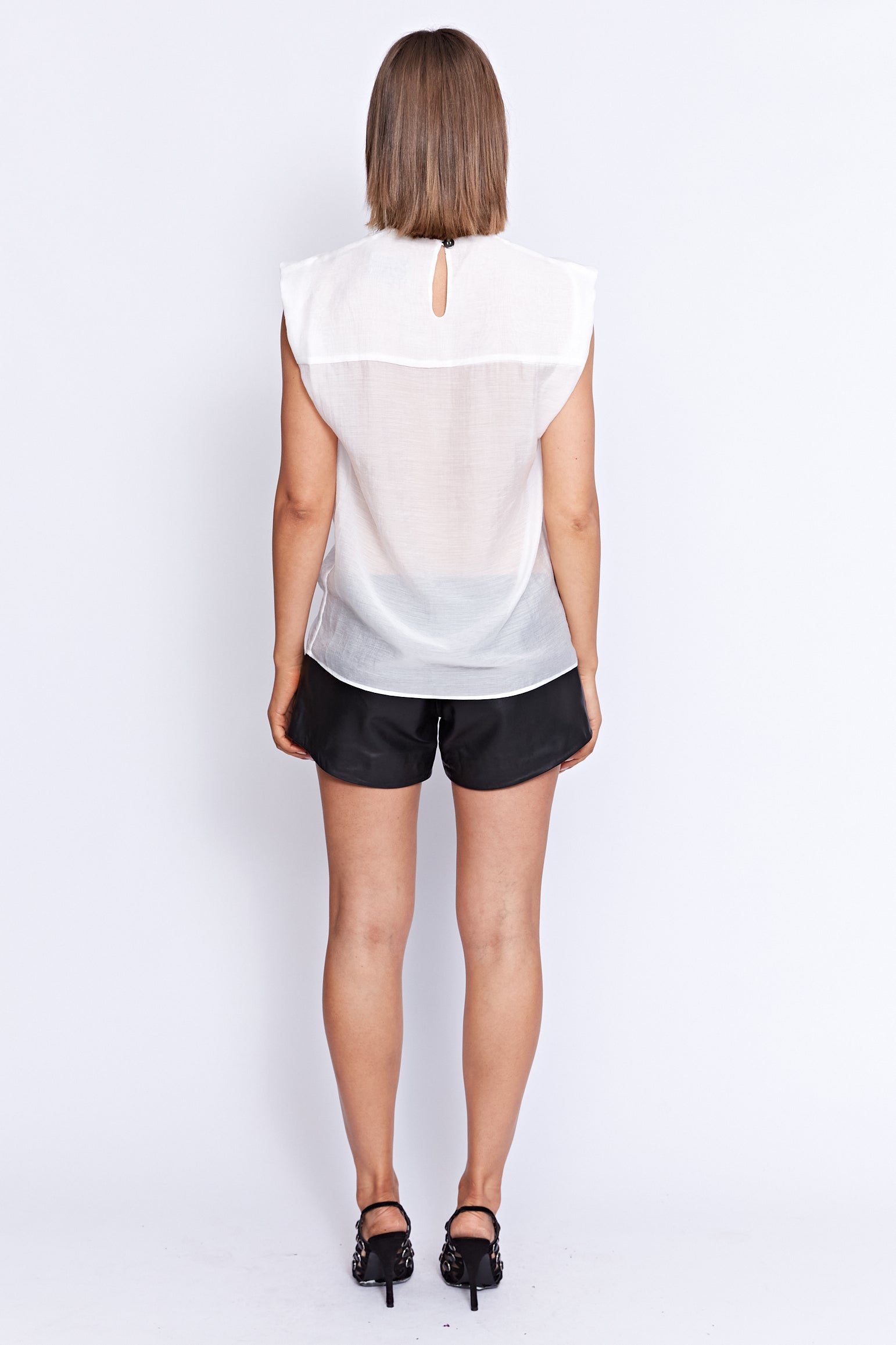 TONIC SHEER TOP | POWDER