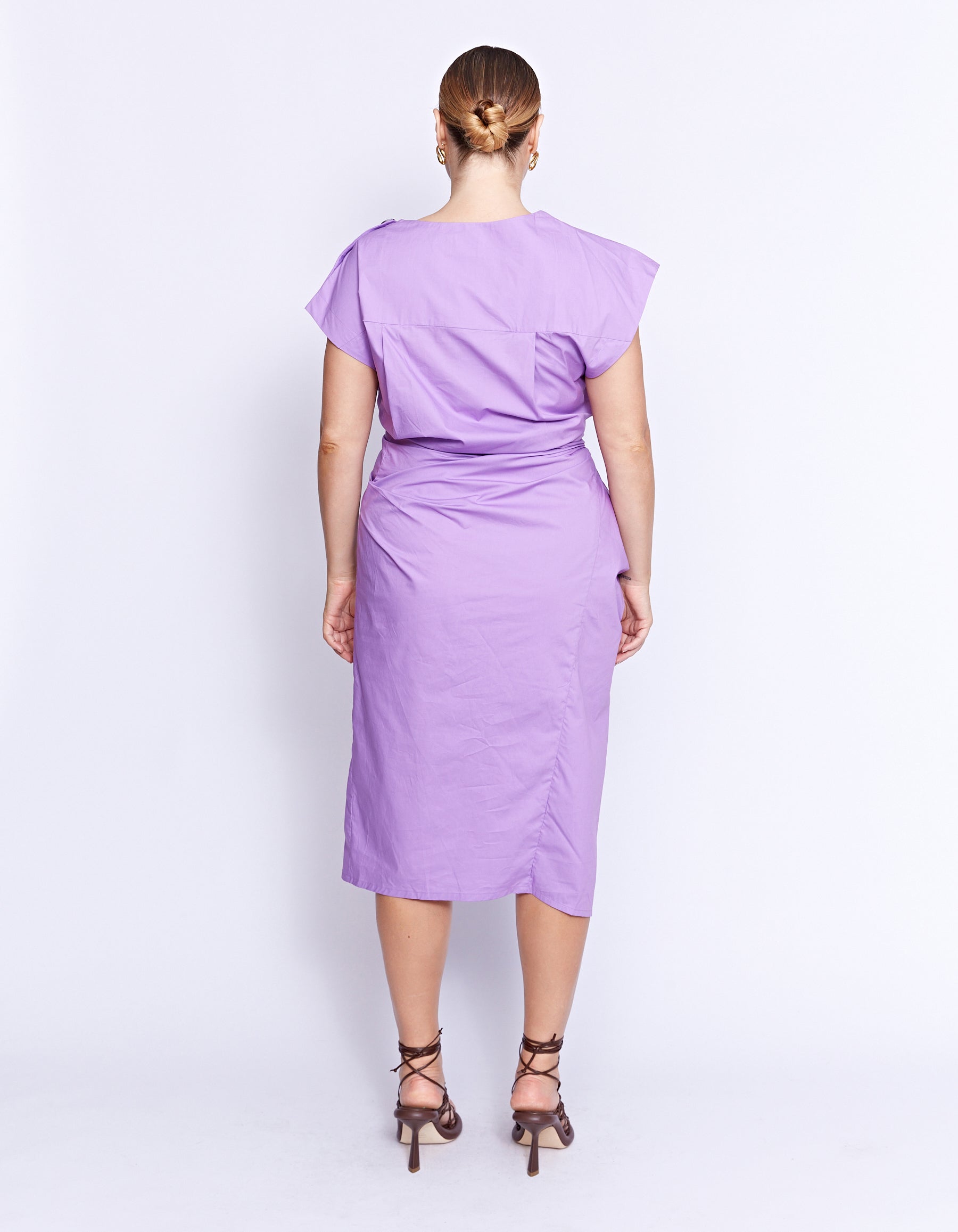 GRENADA MIDI DRESS | IRIS