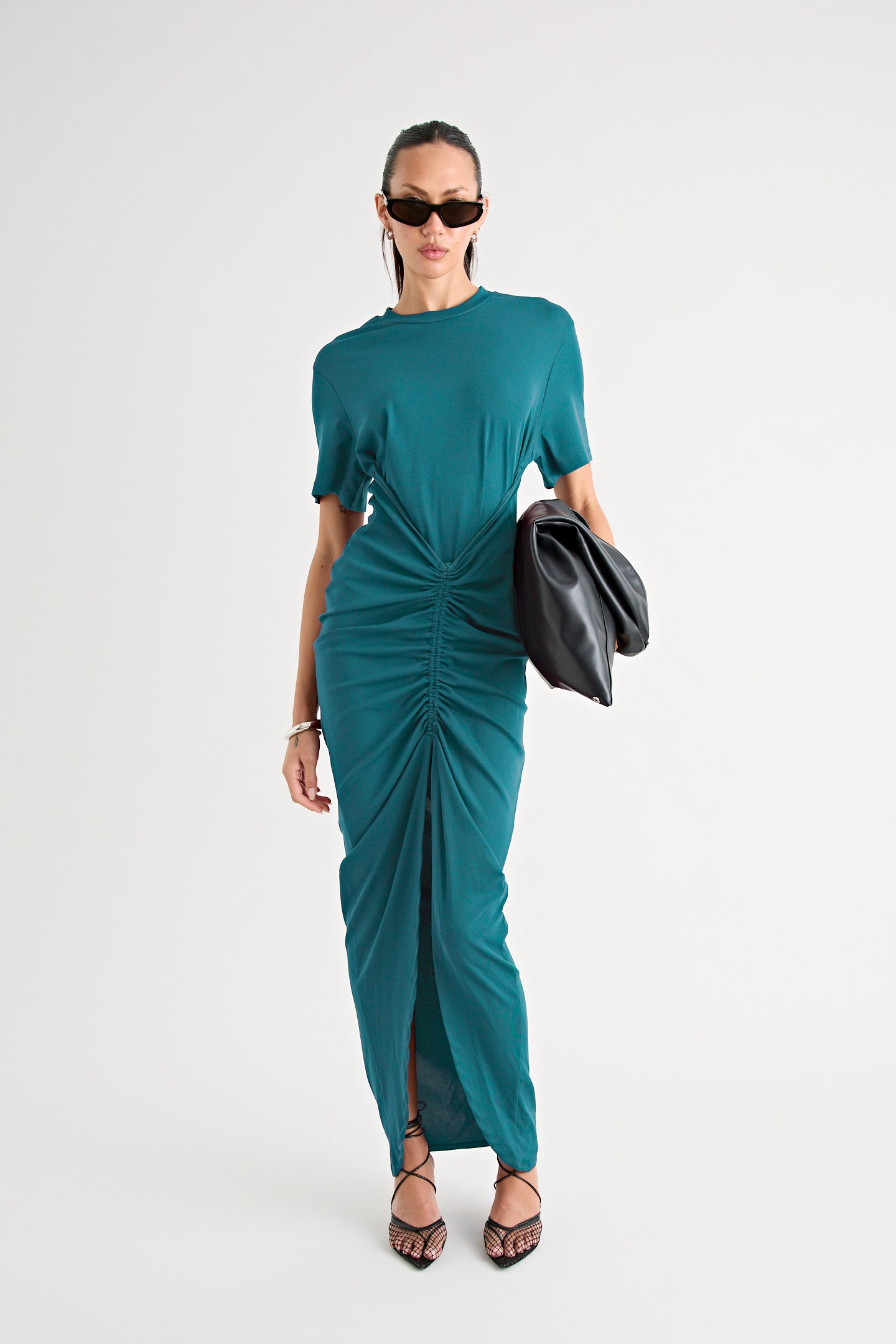 NIKO MAXI DRESS | EMERALD