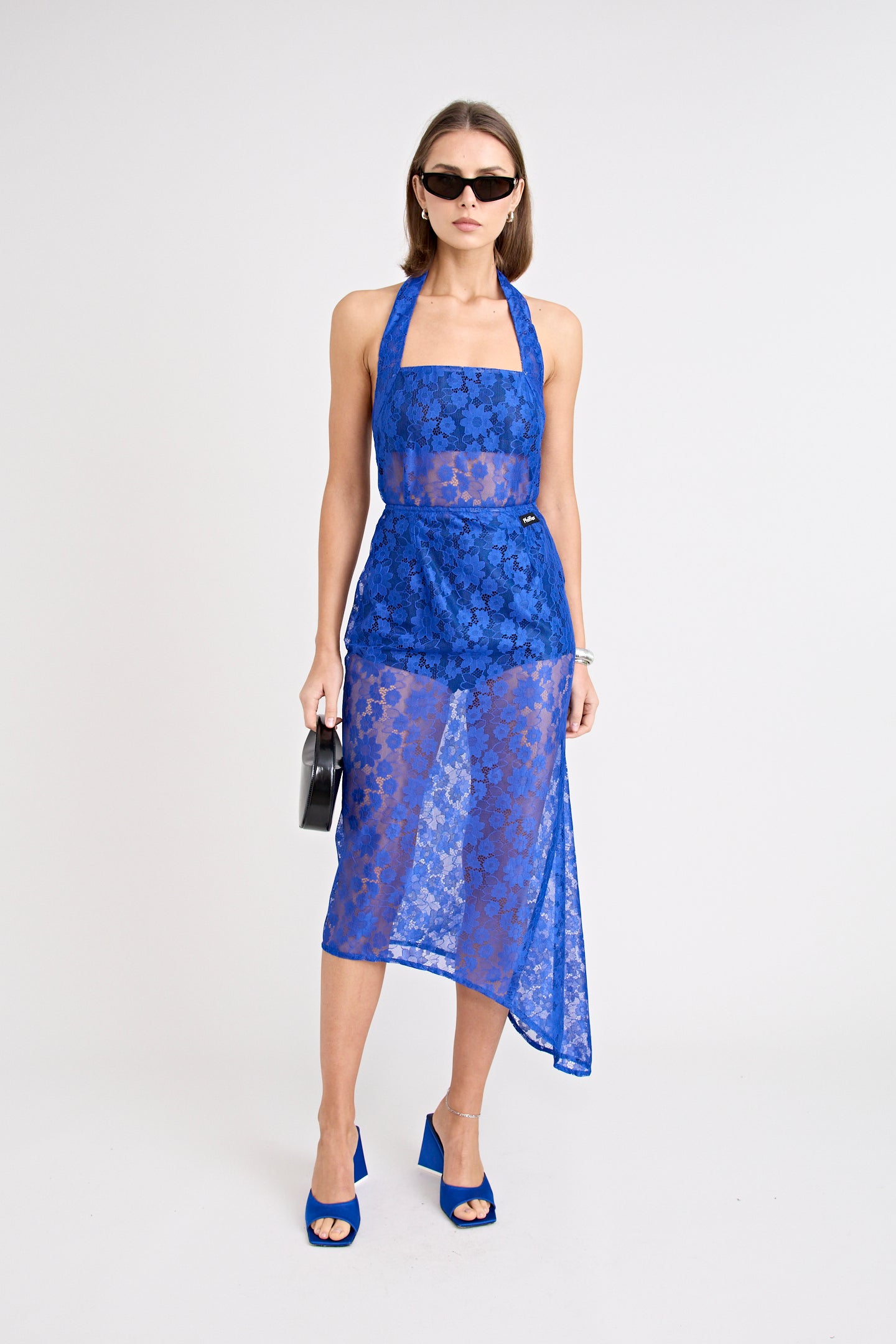 VELORA LACE TOP | COBALT