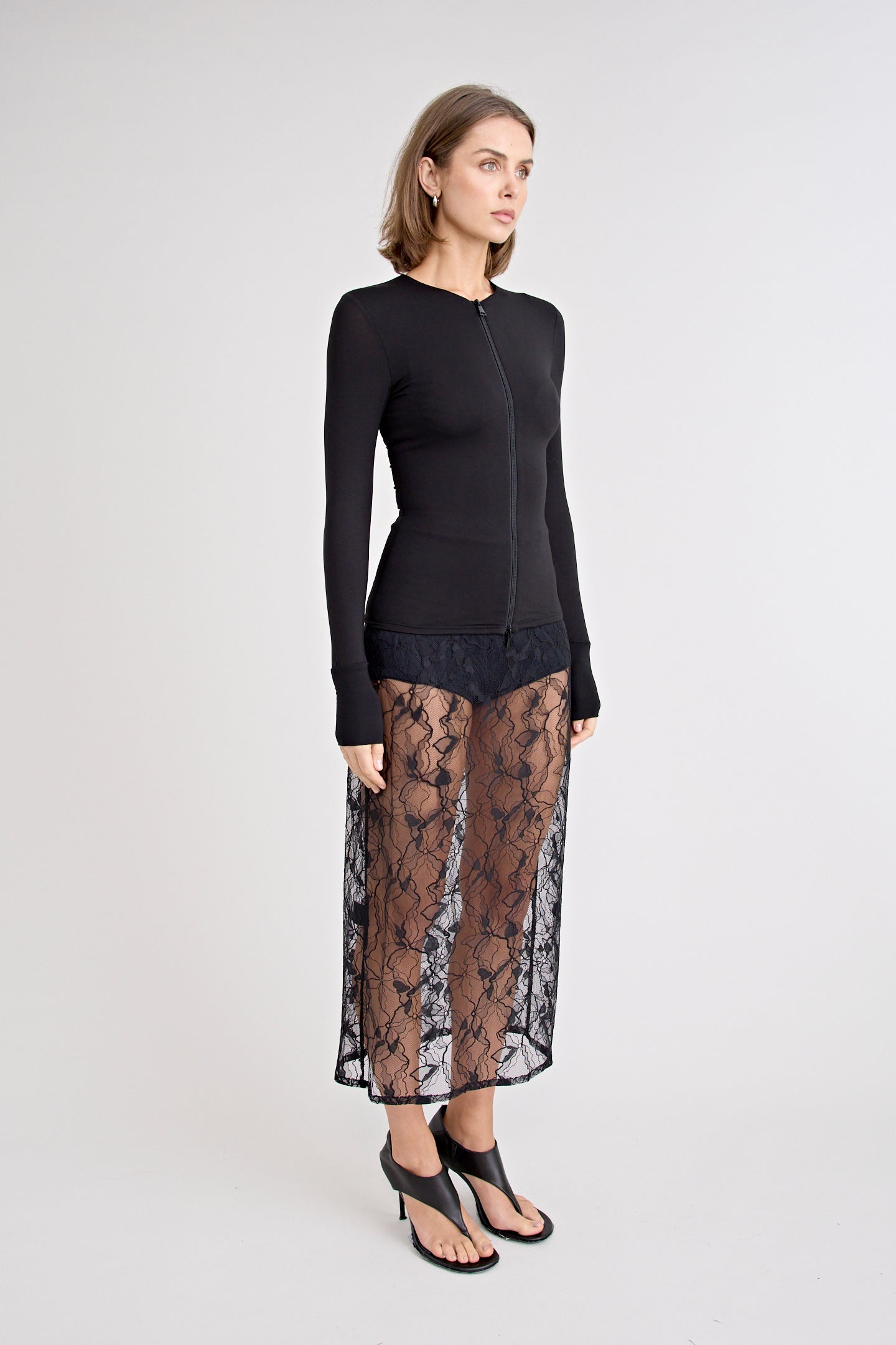 ALEC BAMBOO TOP | BLACK