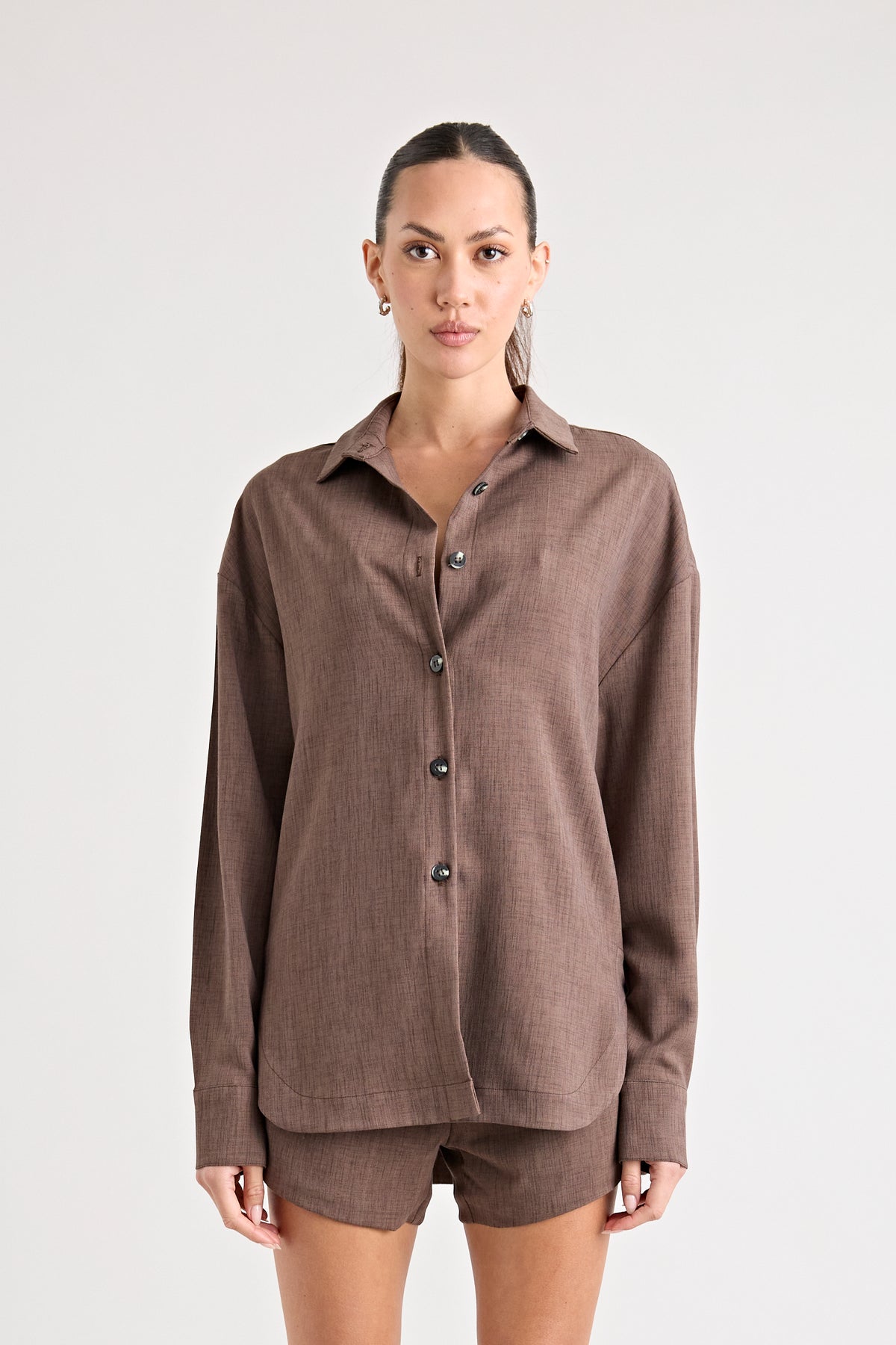 PINO SHIRT  | CHOCOLATE