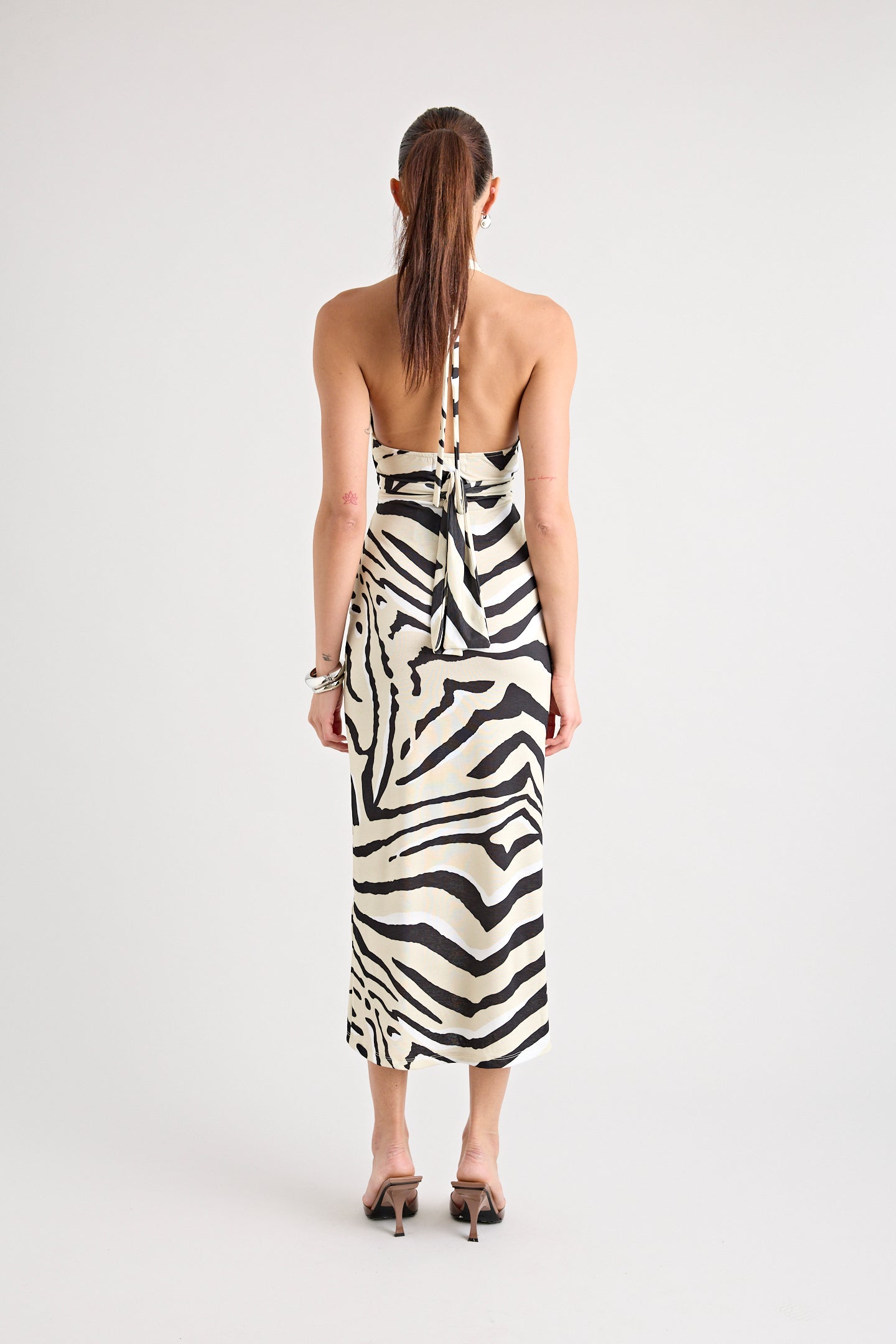 TOCA TIE UP DRESS | ZEBRA