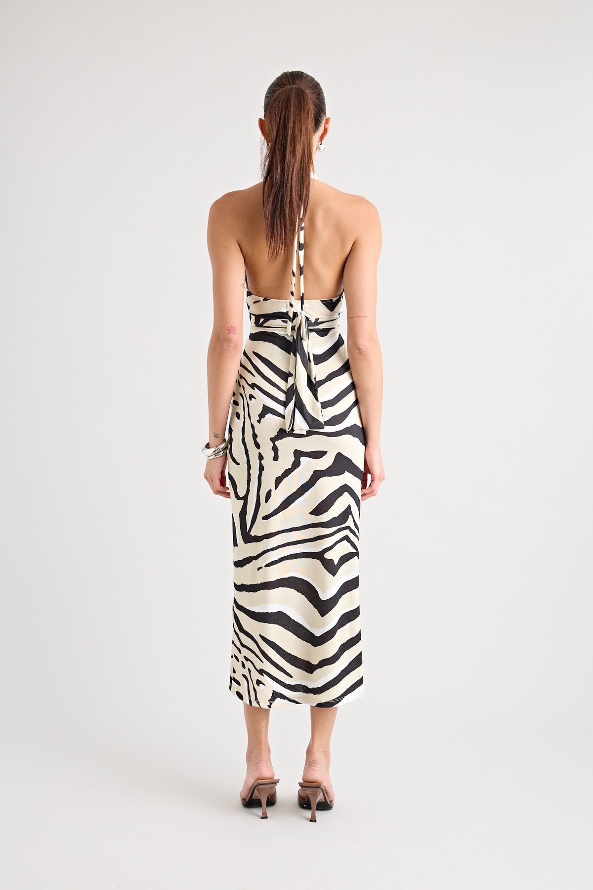 TOCA TIE UP DRESS | ZEBRA