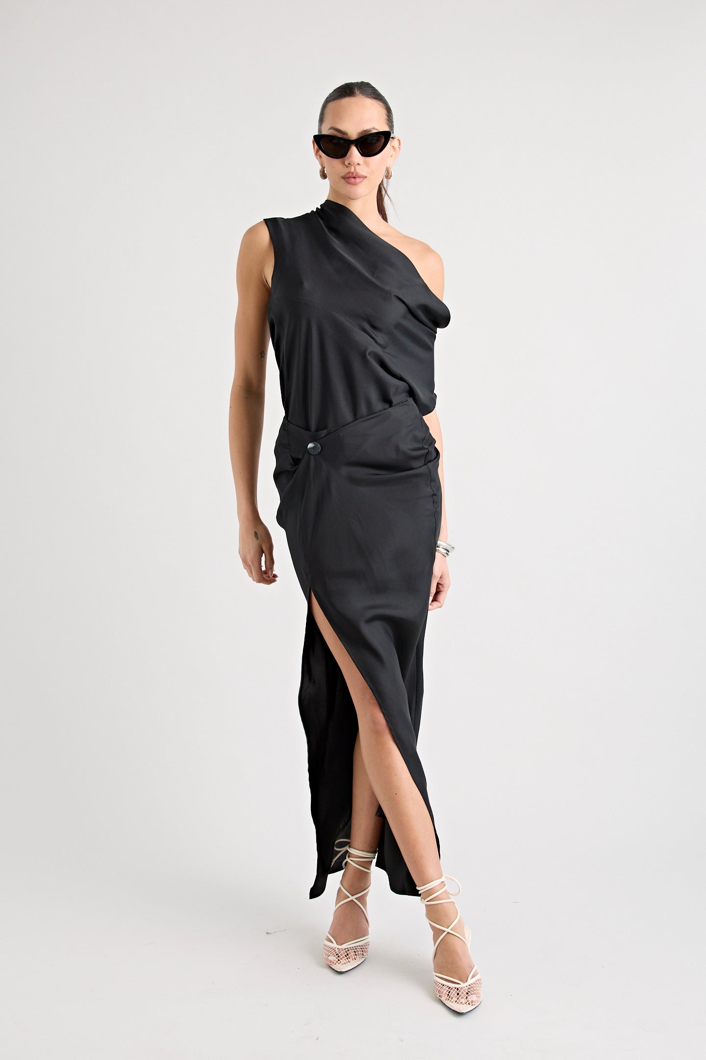 RAF SILK REVERSIBLE TOP | BLACK – PFEIFFER