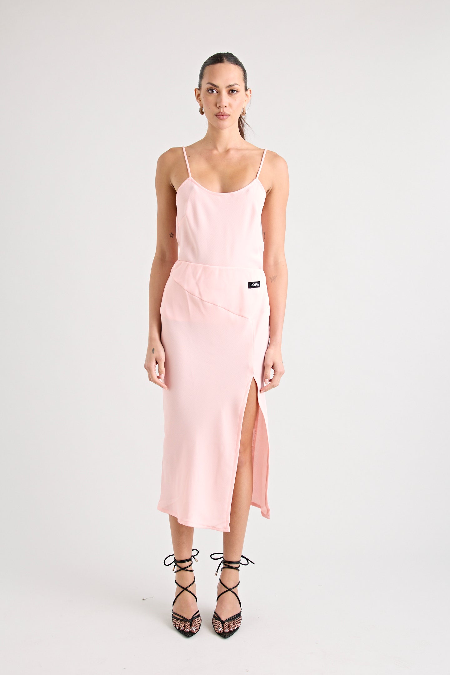 GIANNI MIDI SKIRT | PINK