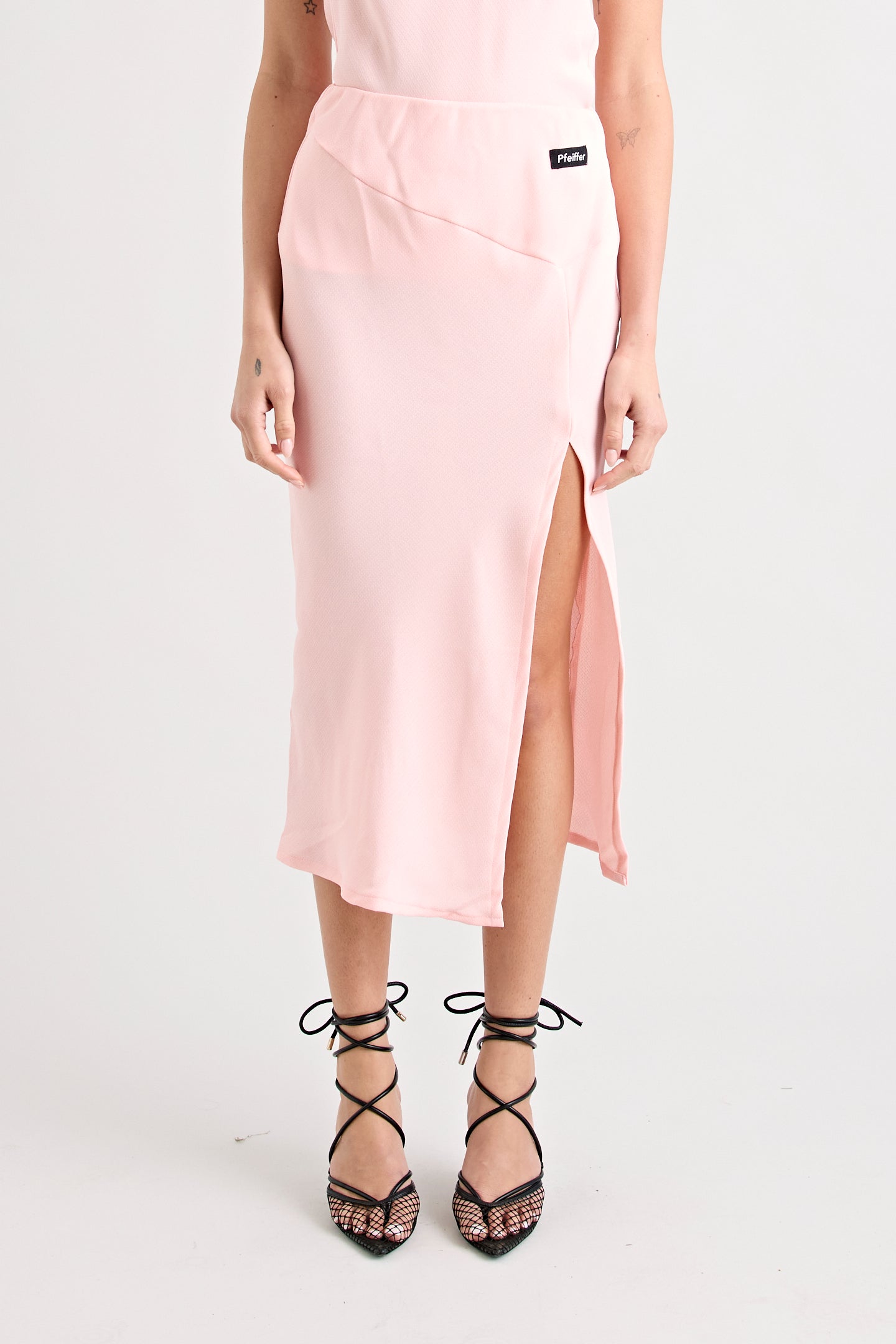 GIANNI MIDI SKIRT | PINK