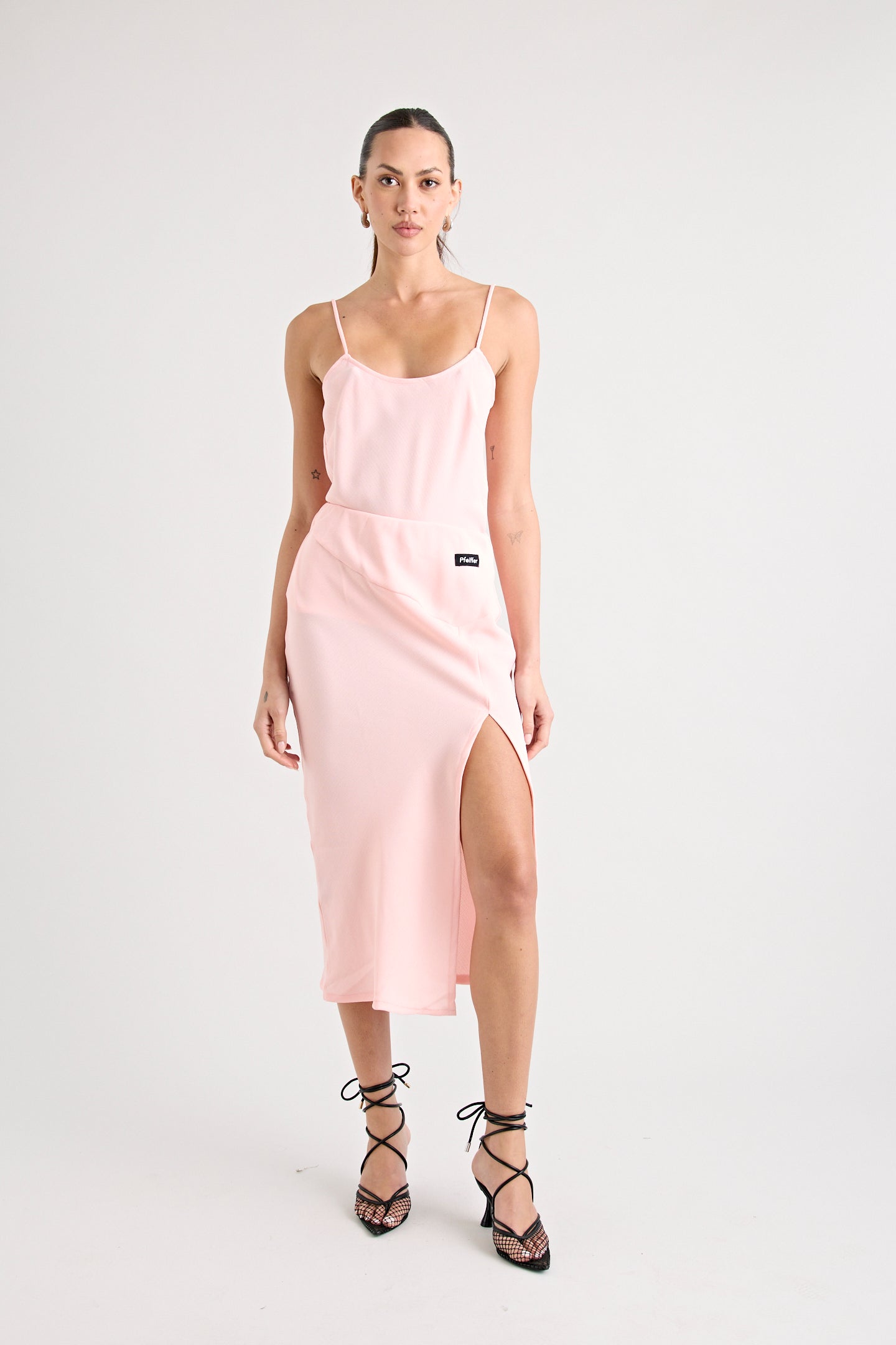 GIANNI MIDI SKIRT | PINK