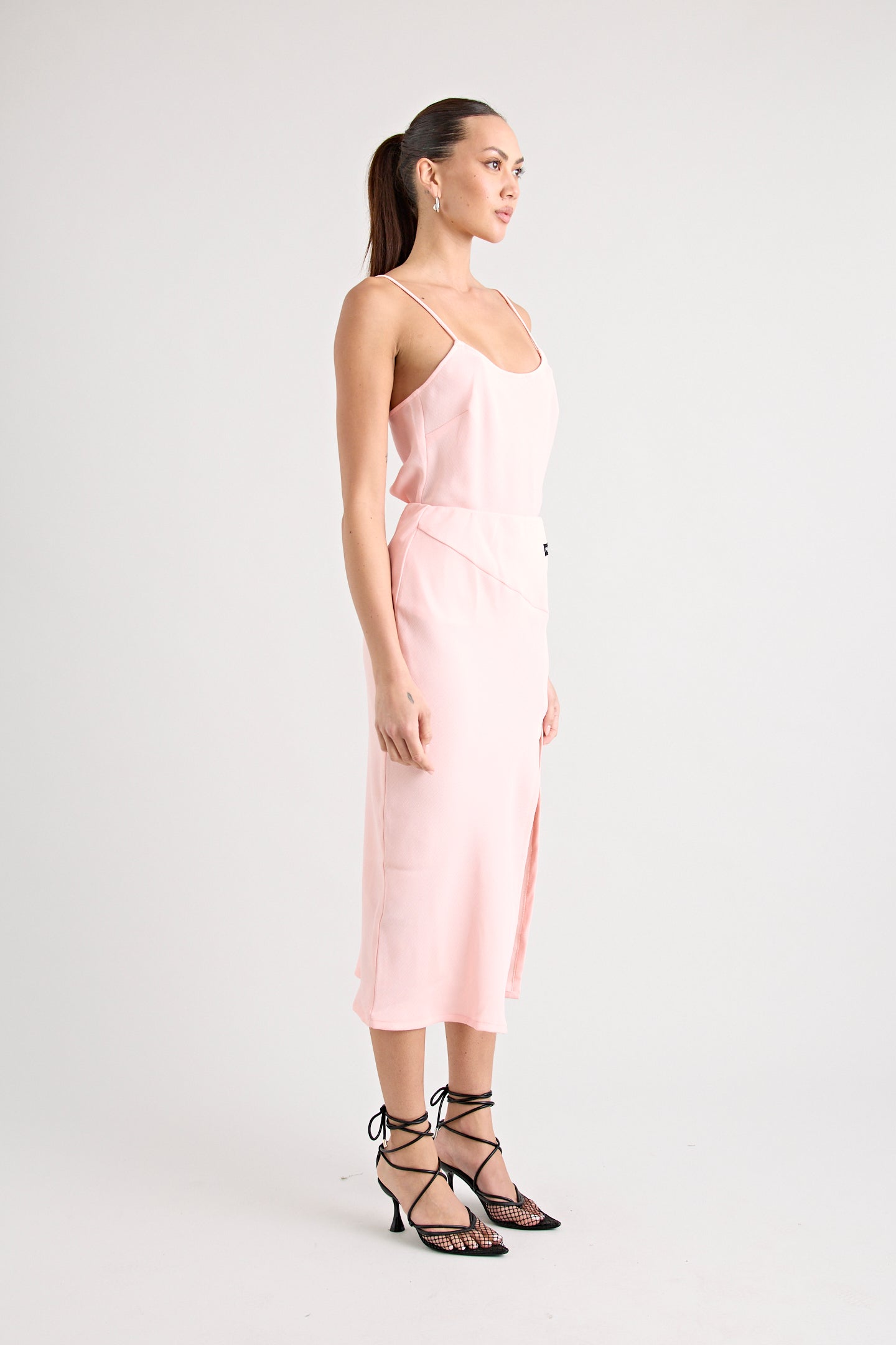 GIANNI MIDI SKIRT | PINK