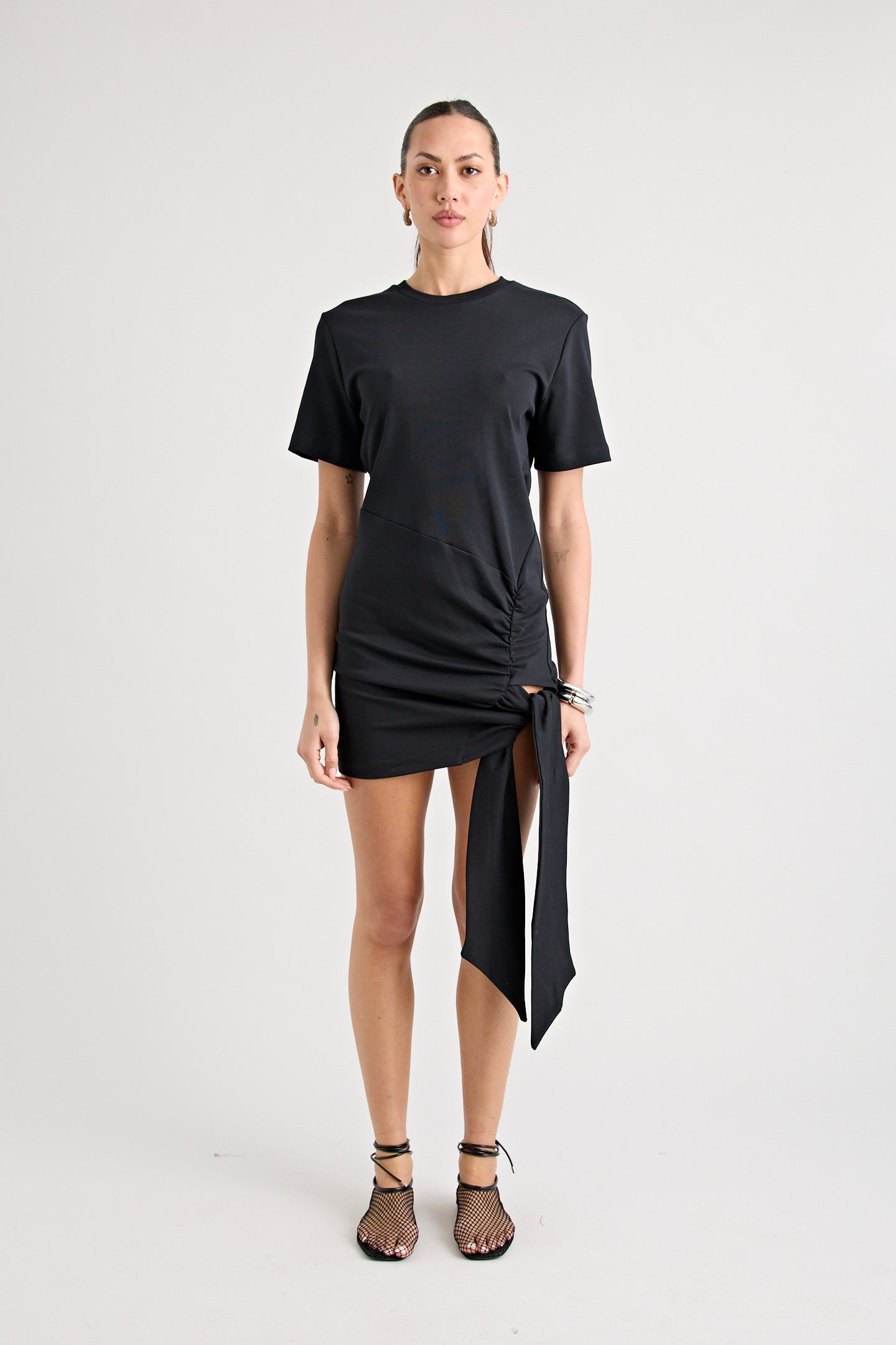 BASSETTE MINI DRESS | BLACK