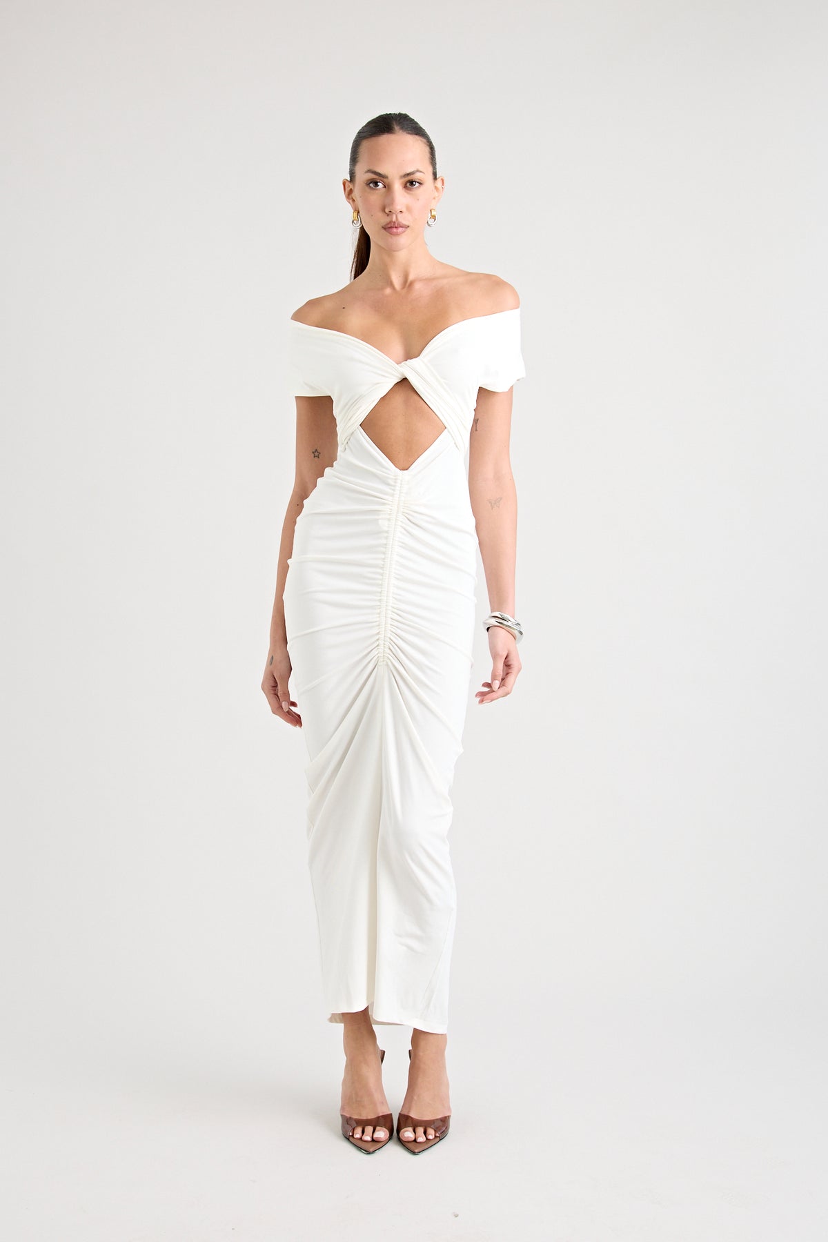 RAMOS DRESS | OFF WHITE