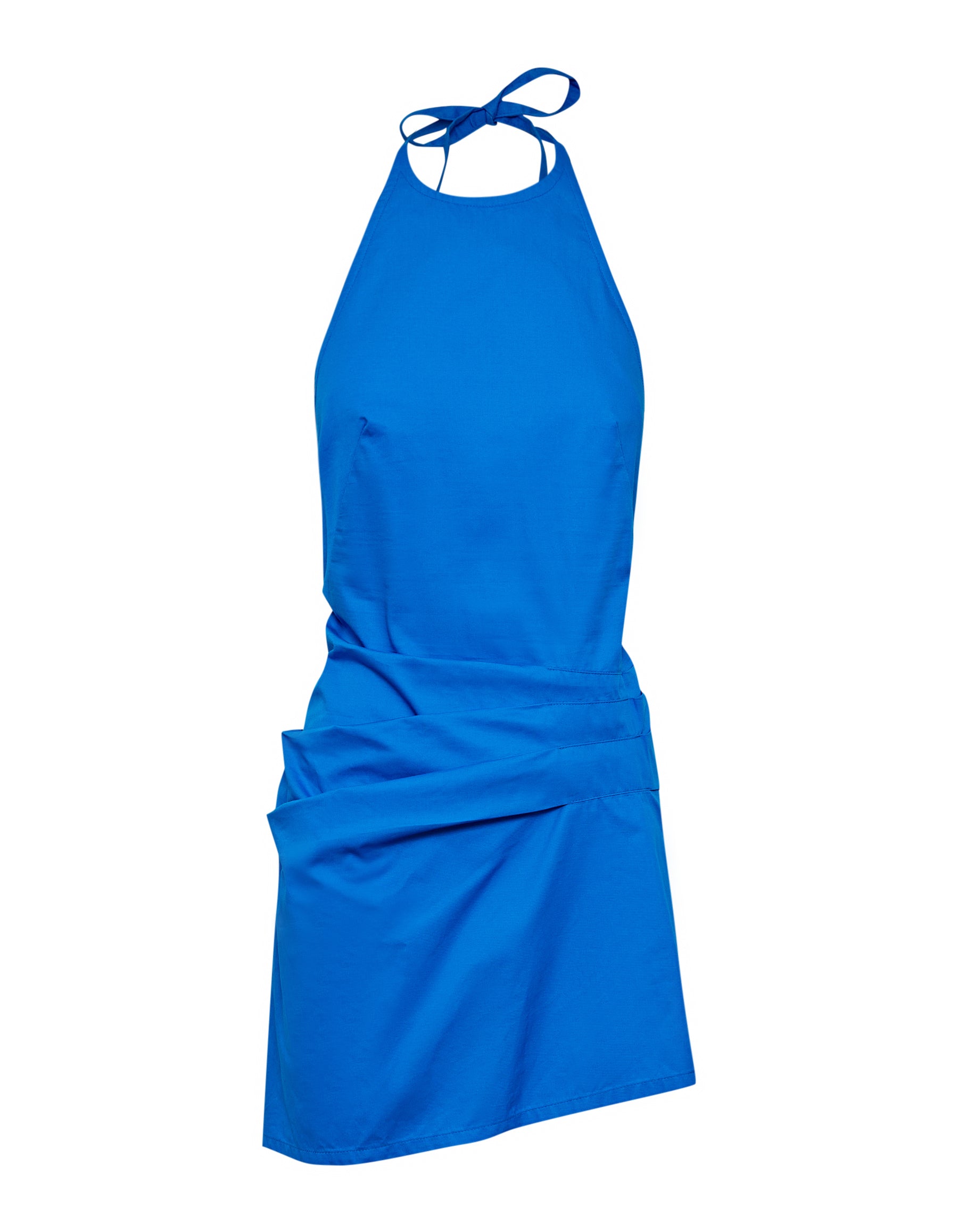 TORRENCE HALTER DRESS | ULTRAMARINE