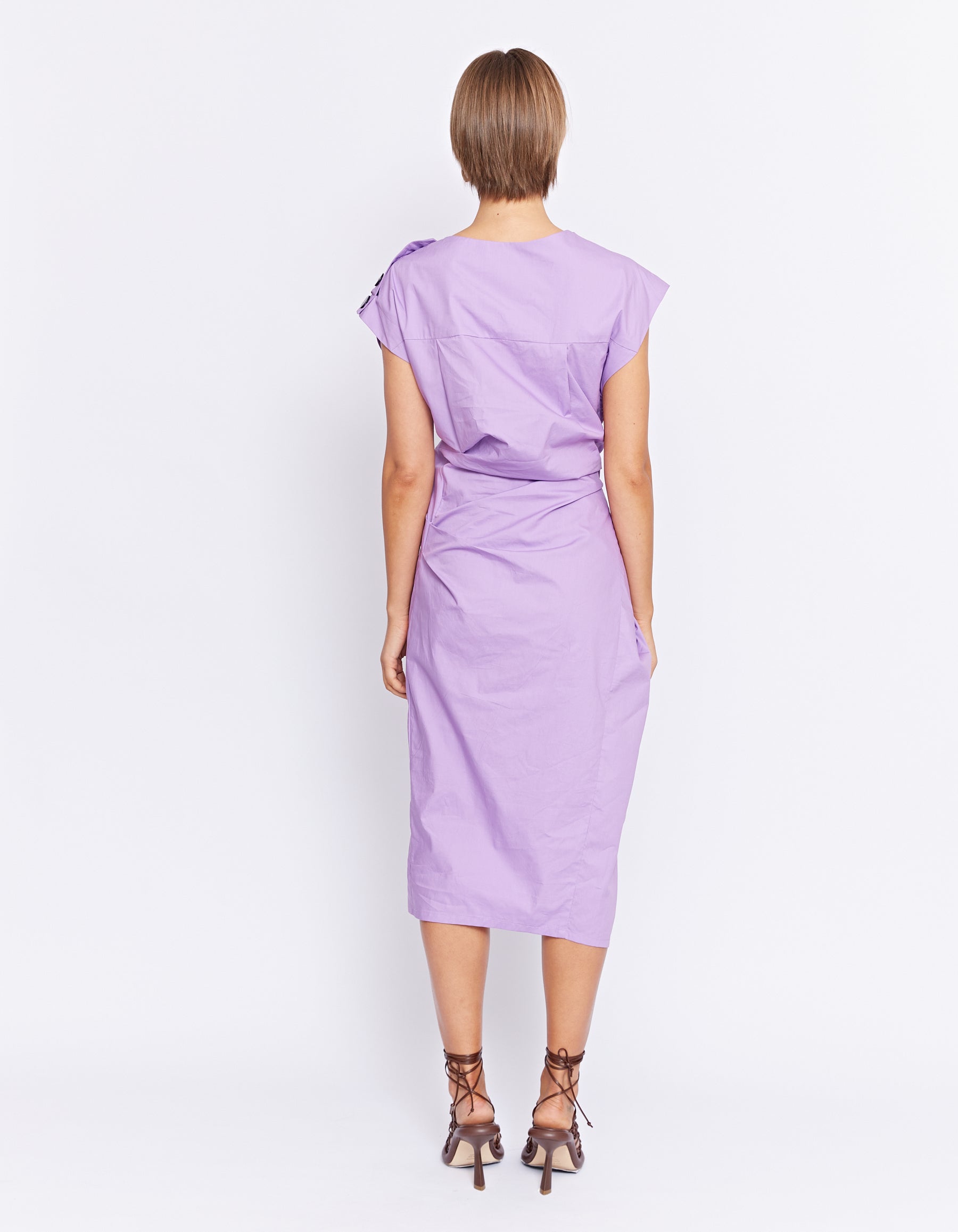 GRENADA MIDI DRESS | IRIS