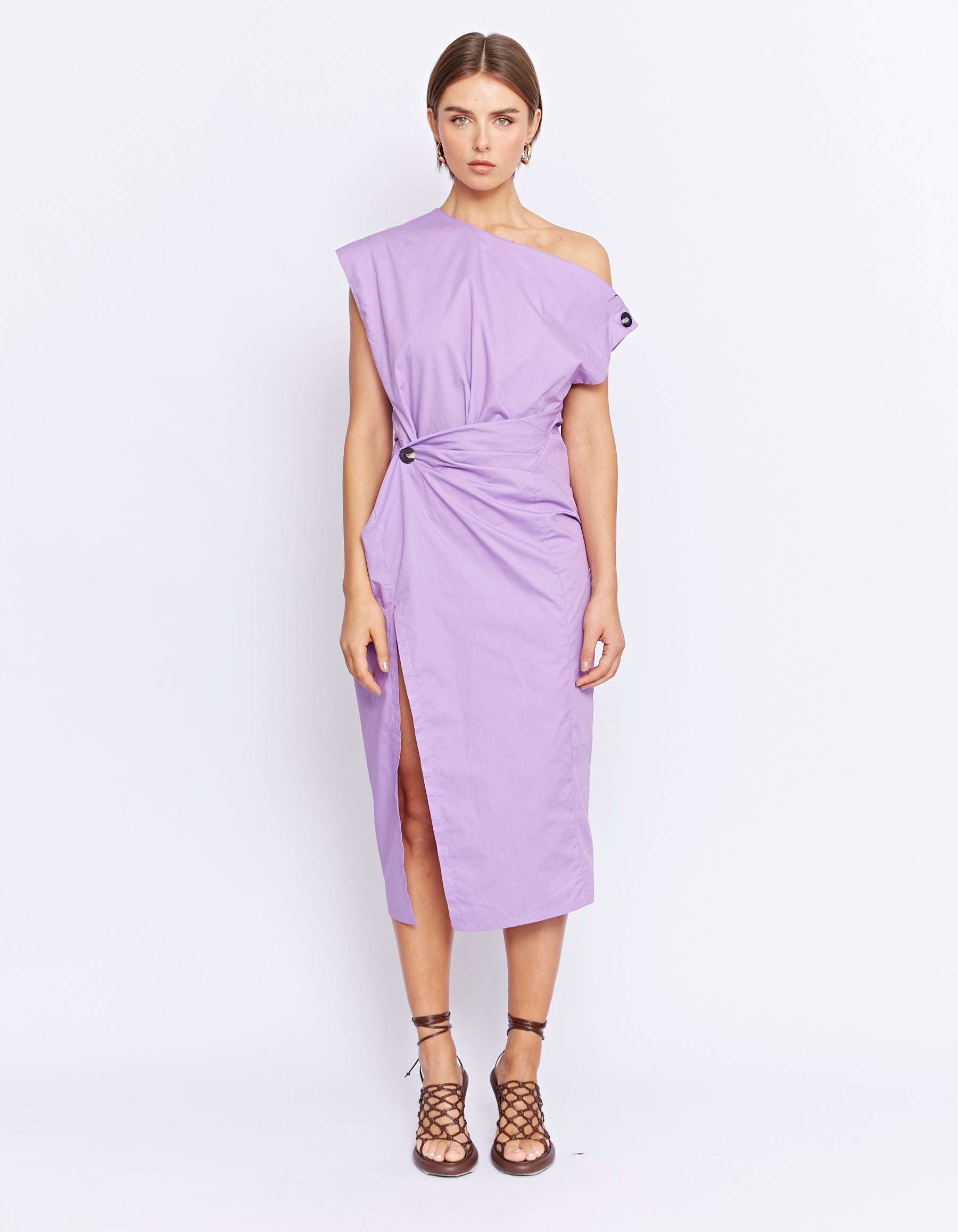 GRENADA MIDI DRESS | IRIS