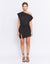 GRENADA MINI TWIST DRESS | BLACK