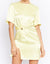 CARRINGTON TWIST DRESS  | LEMON