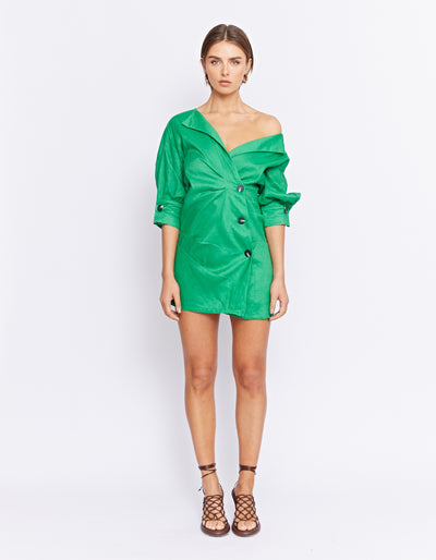 SEEKA DRESS  | GREEN