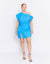 GRENADA MINI TWIST DRESS | POOL BLUE
