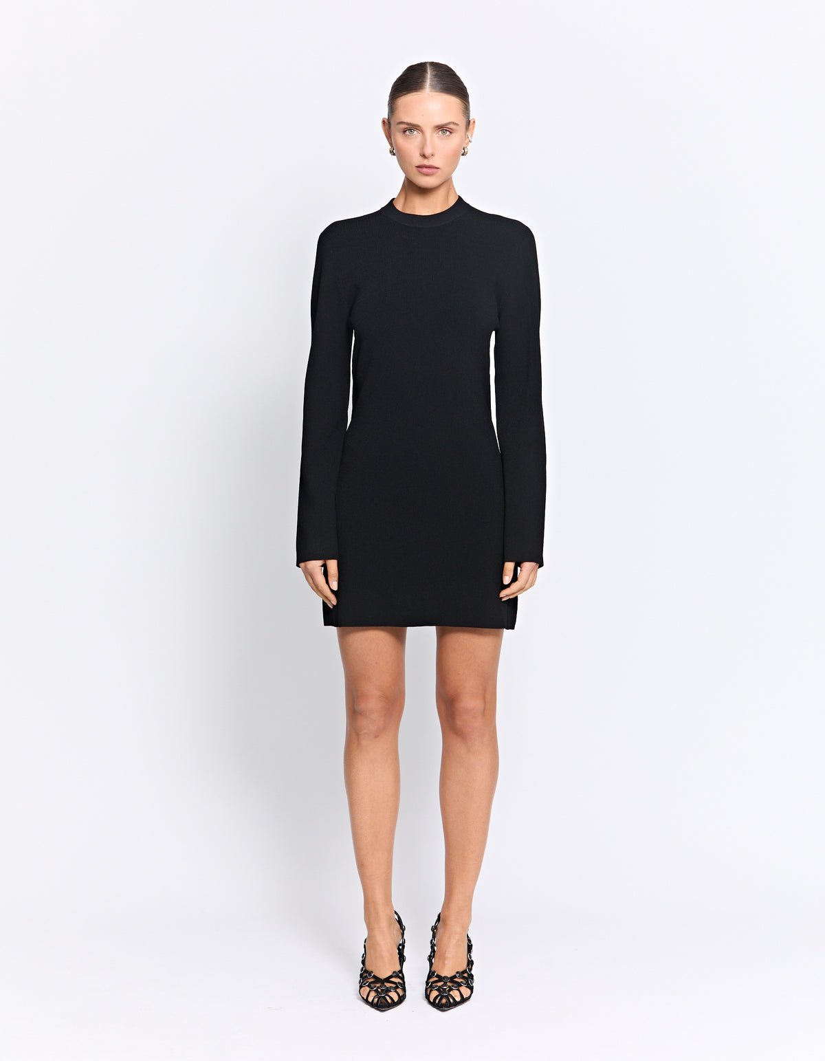 DUBOIS KNIT DRESS | BLACK