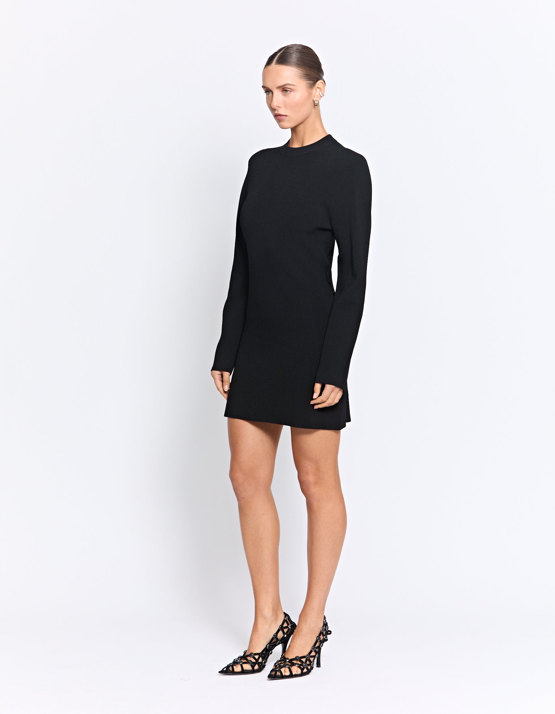 DUBOIS KNIT DRESS | BLACK