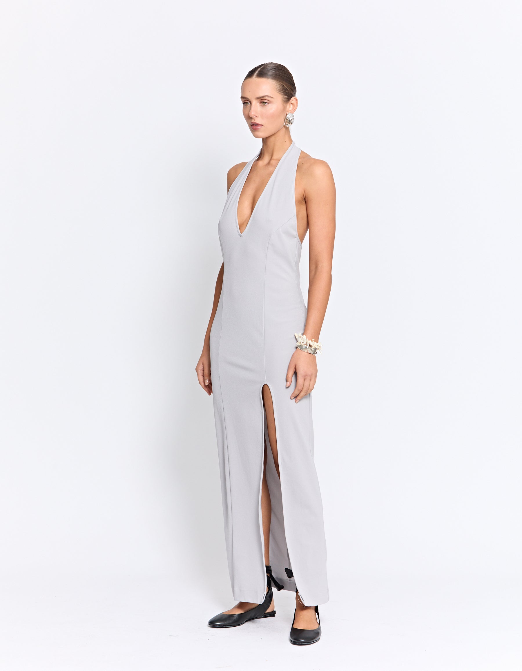 EDDIE DRESS | CLOUD GREY