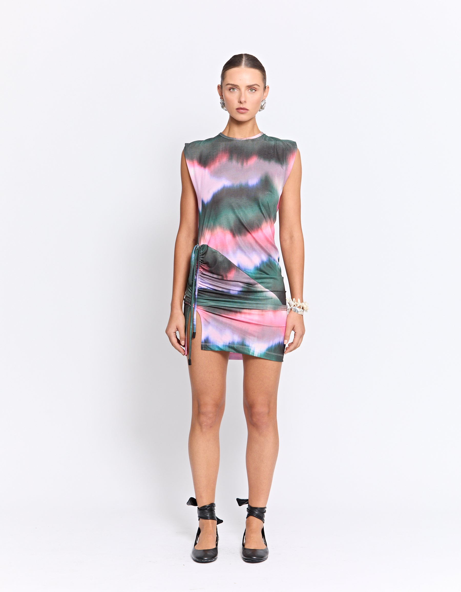 CALLOWAY REVERSIBLE MINI DRESS | PINK HAZE