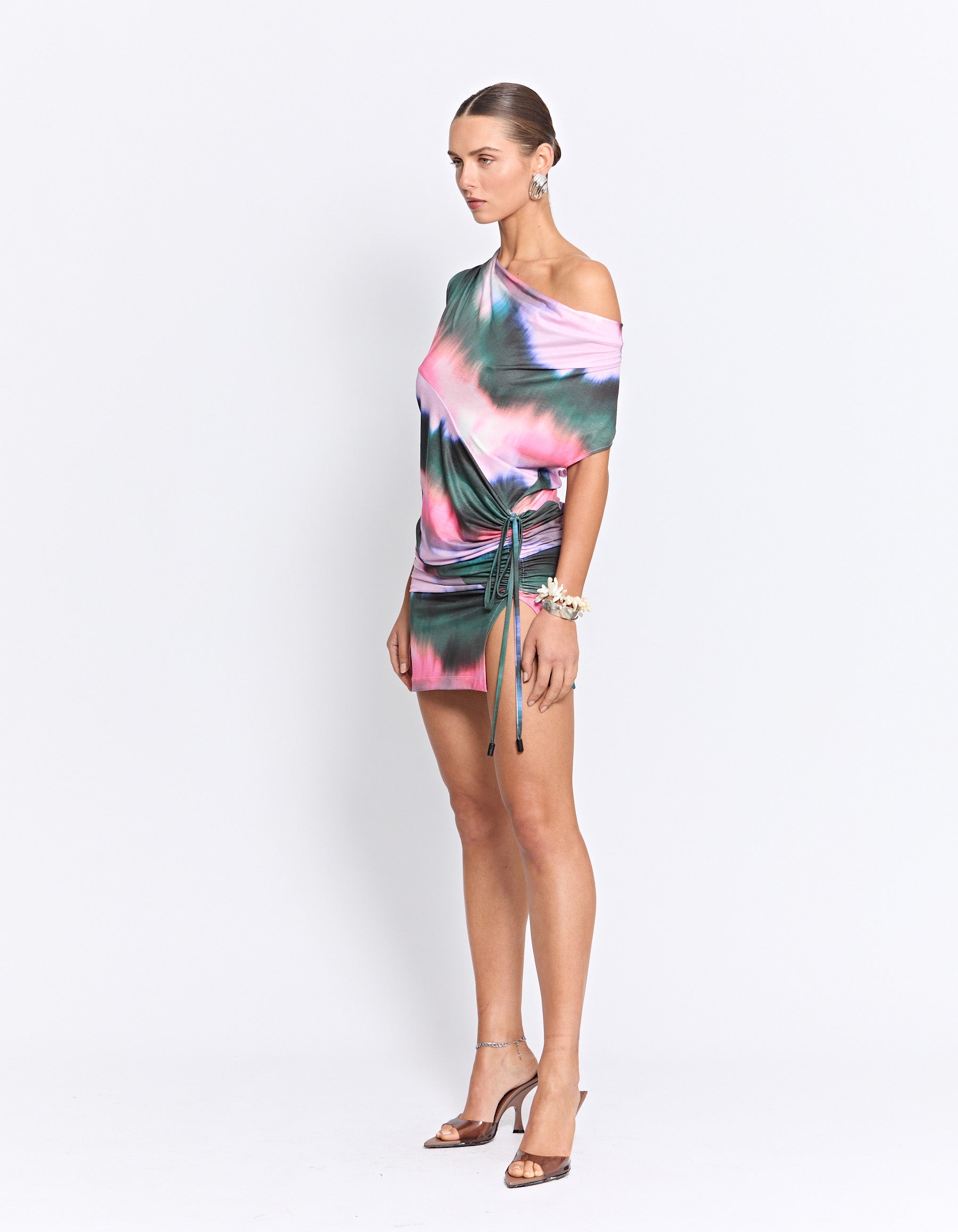 CALLOWAY REVERSIBLE MINI DRESS | PINK HAZE