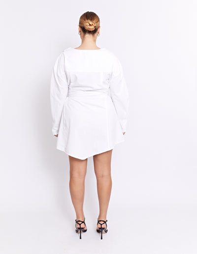 THE GABRIELLE DRESS | POWDER