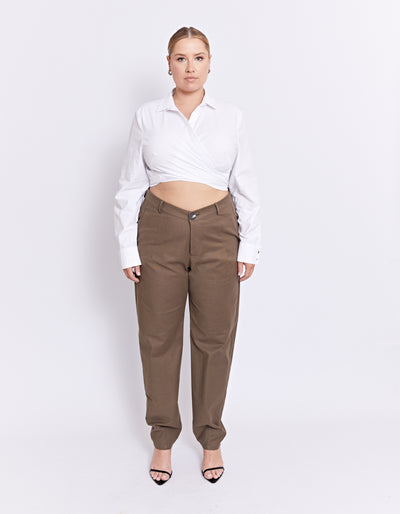 PARKS TAILORED PANT | WOOD